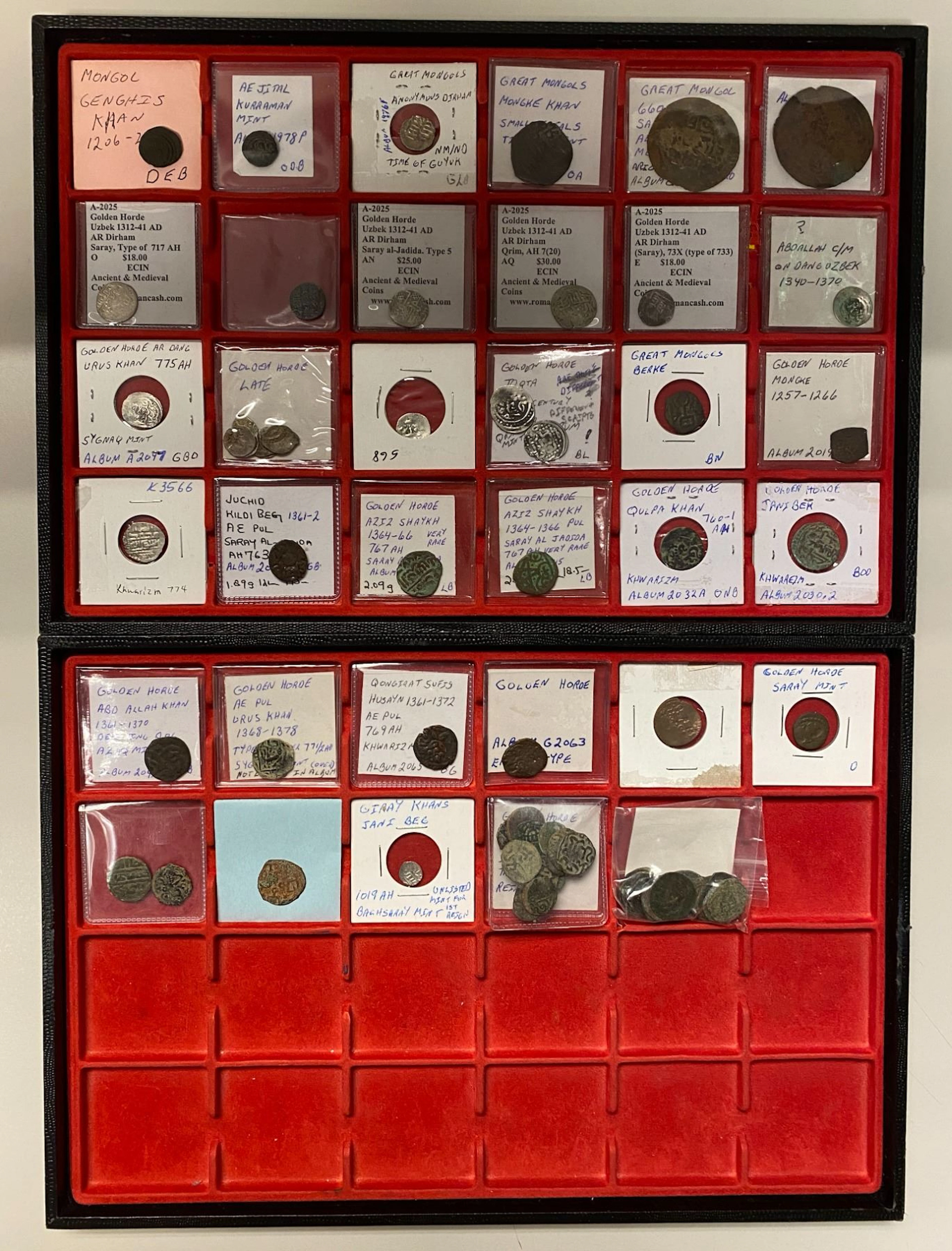 MEDIEVAL ISLAMIC: LOT of 72 coins