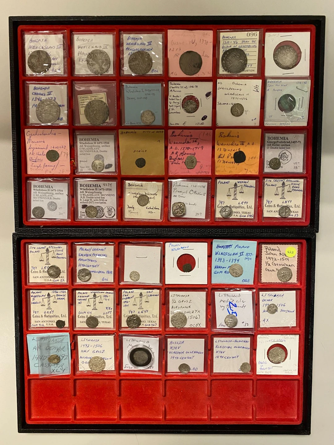 EUROPE: LOT of 41 coins
