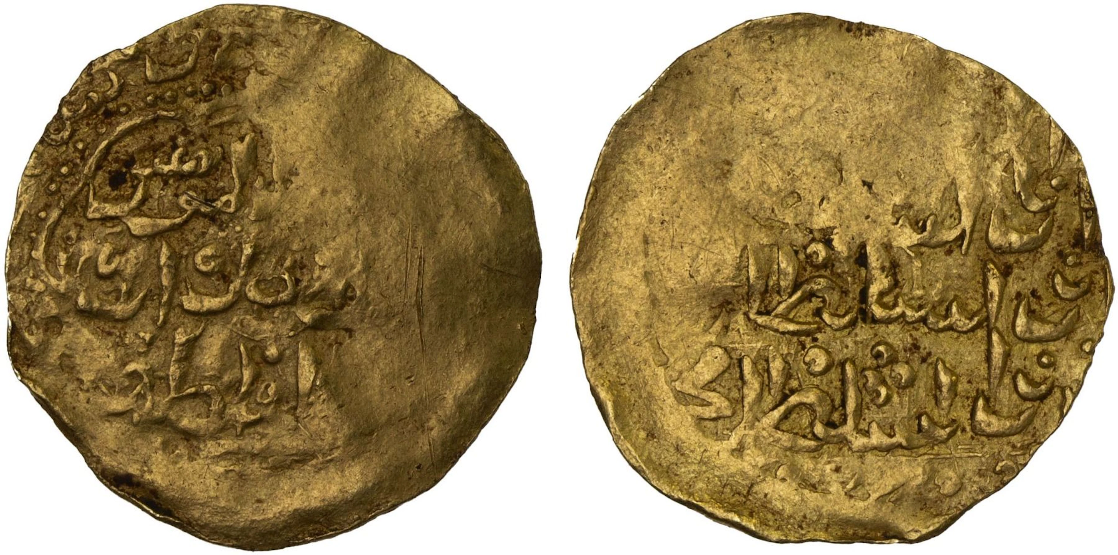 SA'DIAN SHARIFS: Abu'l-'Abbas Ahmad, 1578-1603, AV 1/4 dinar (1.13g)