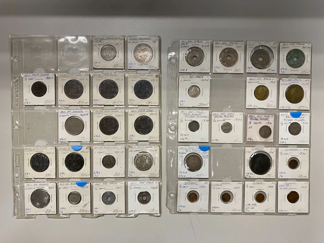 BRITISH COMMONWEALTH: LOT of 35 coins