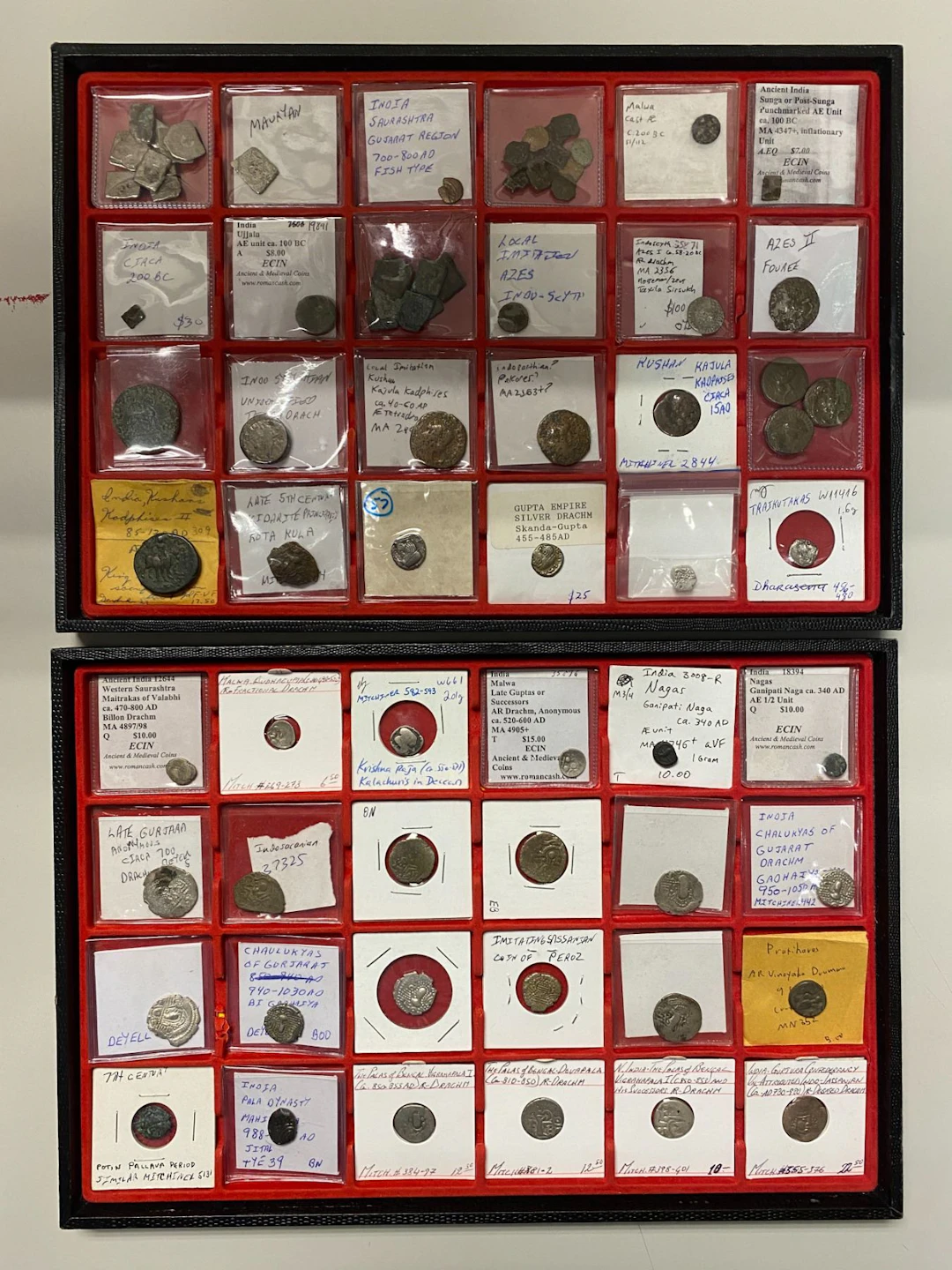 INDIA: LOT of 201 coins