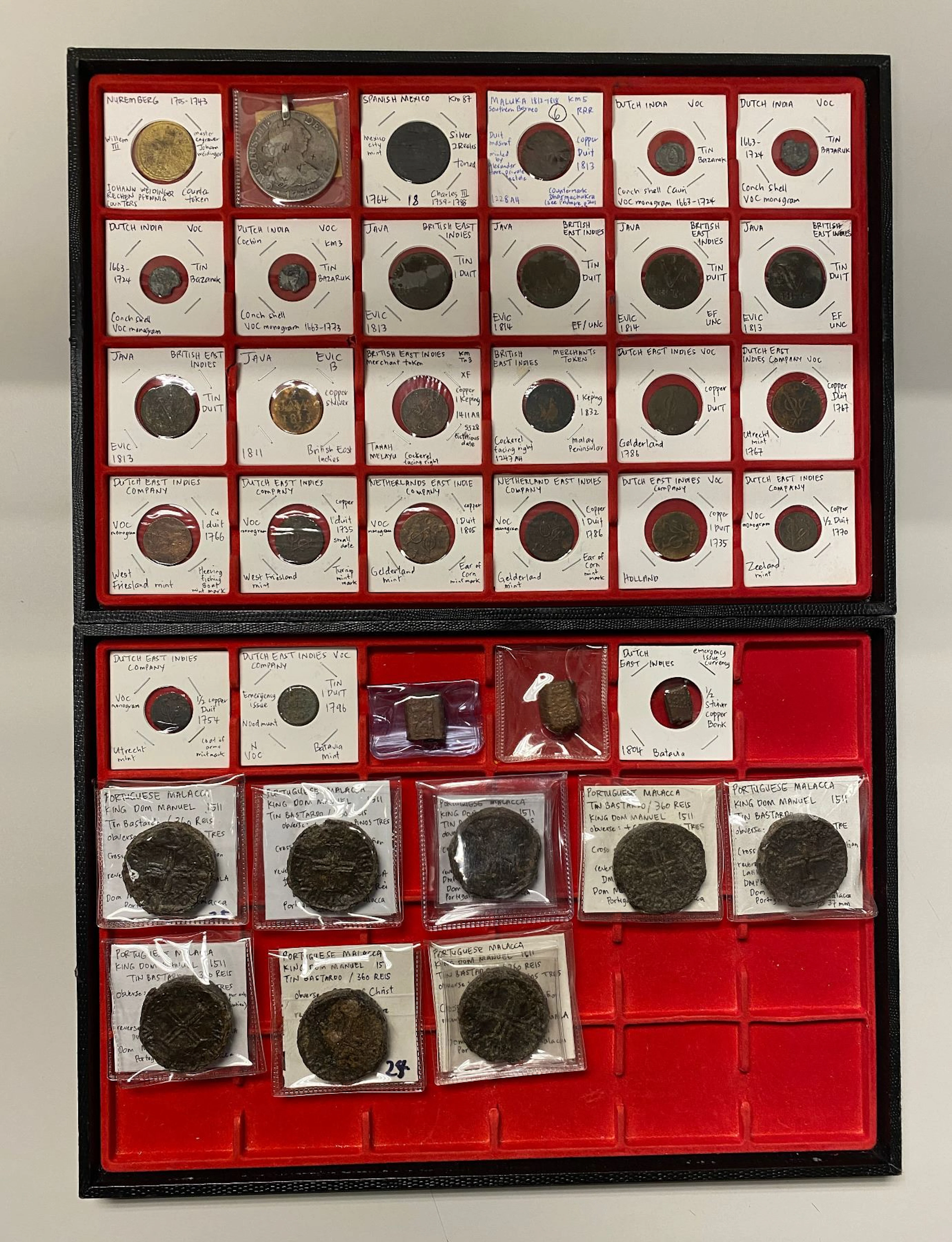 MALAYSIA: STATES: LOT of 37 coins
