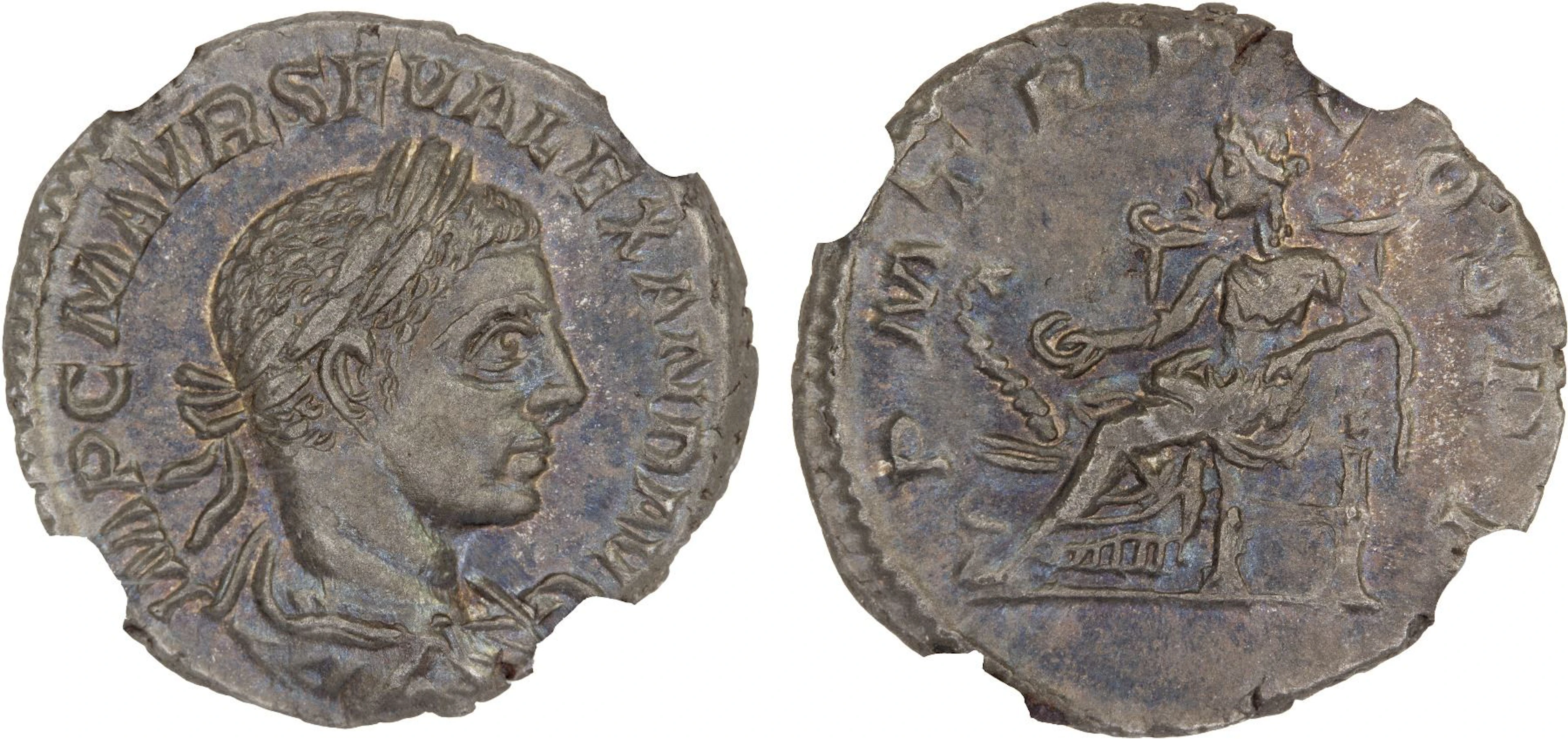 ROMAN EMPIRE: Severus Alexander, 222-235 AD, AR denarius, Rome, 223