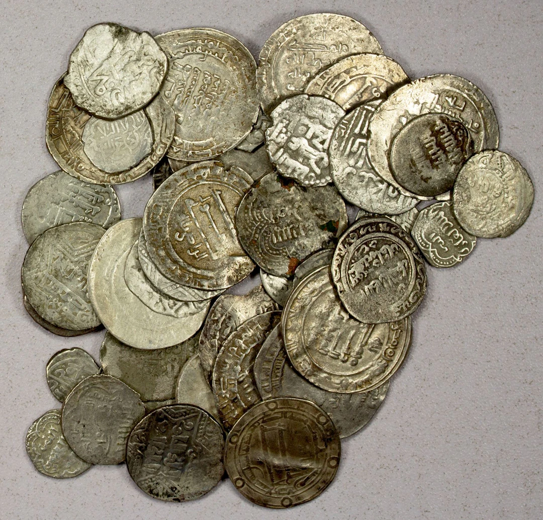 MEDIEVAL ISLAMIC: LOT of 43 silver and 1 copper coin