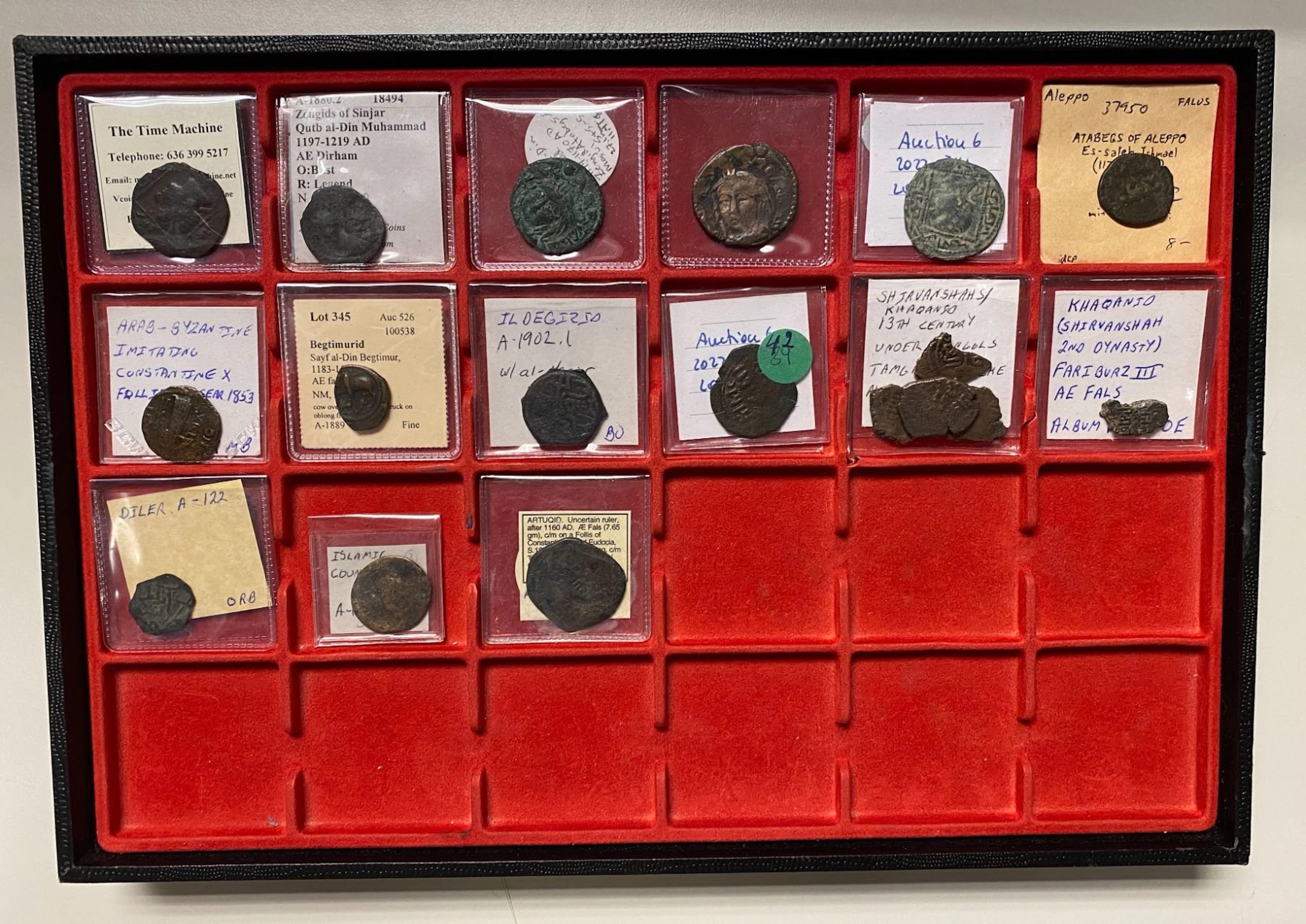 MEDIEVAL ISLAMIC: LOT of 18 coins