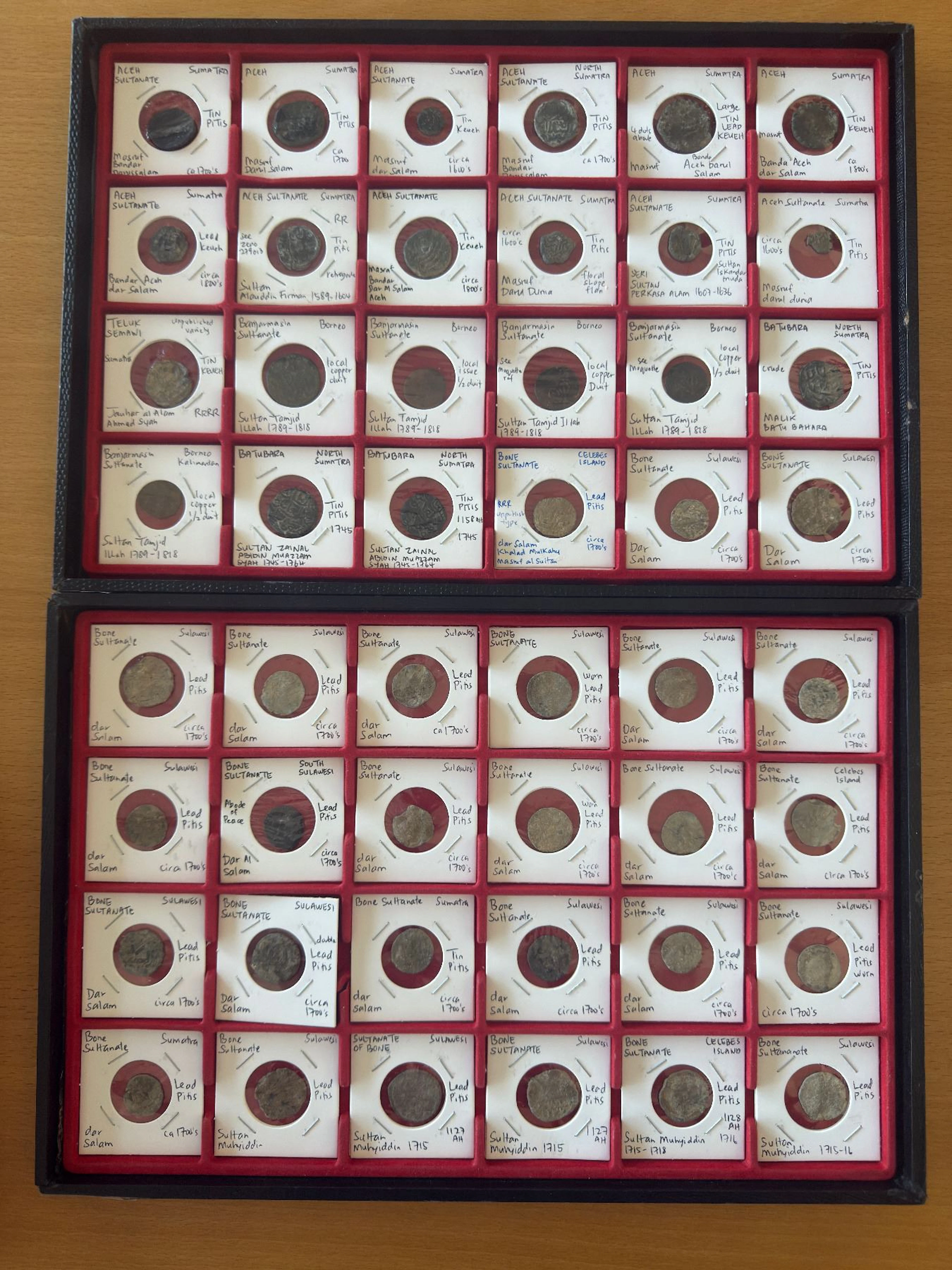 MALAYSIA: Malay States, LOT of 102 coins