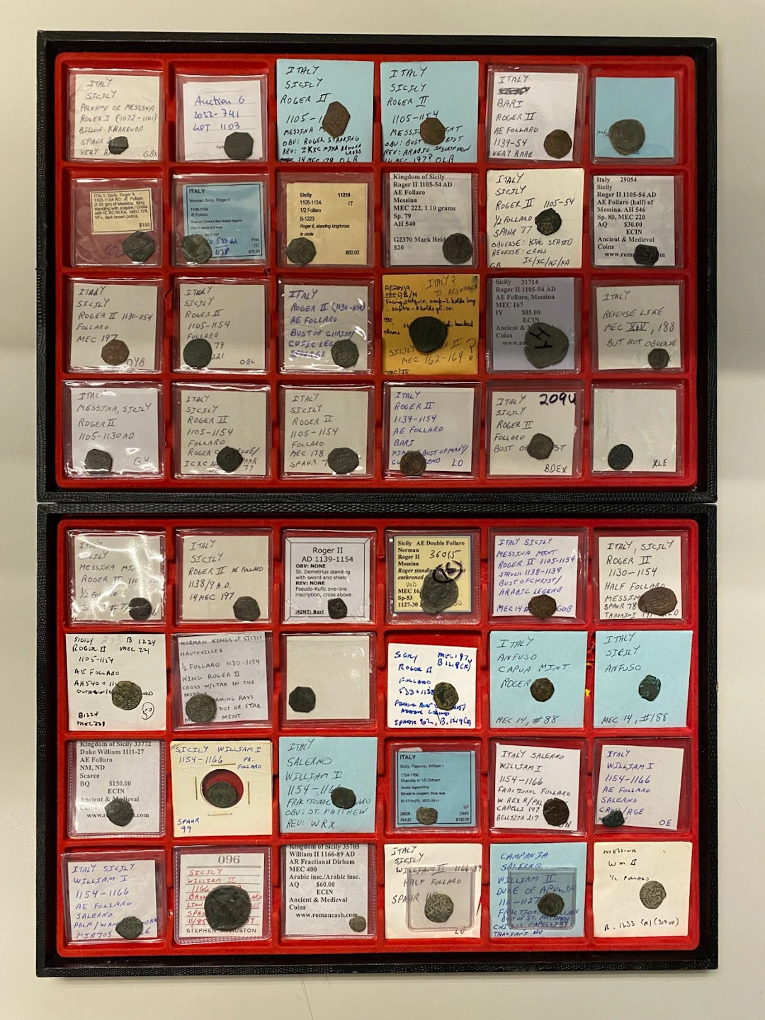 ITALY: SICILY: LOT of 59 coins