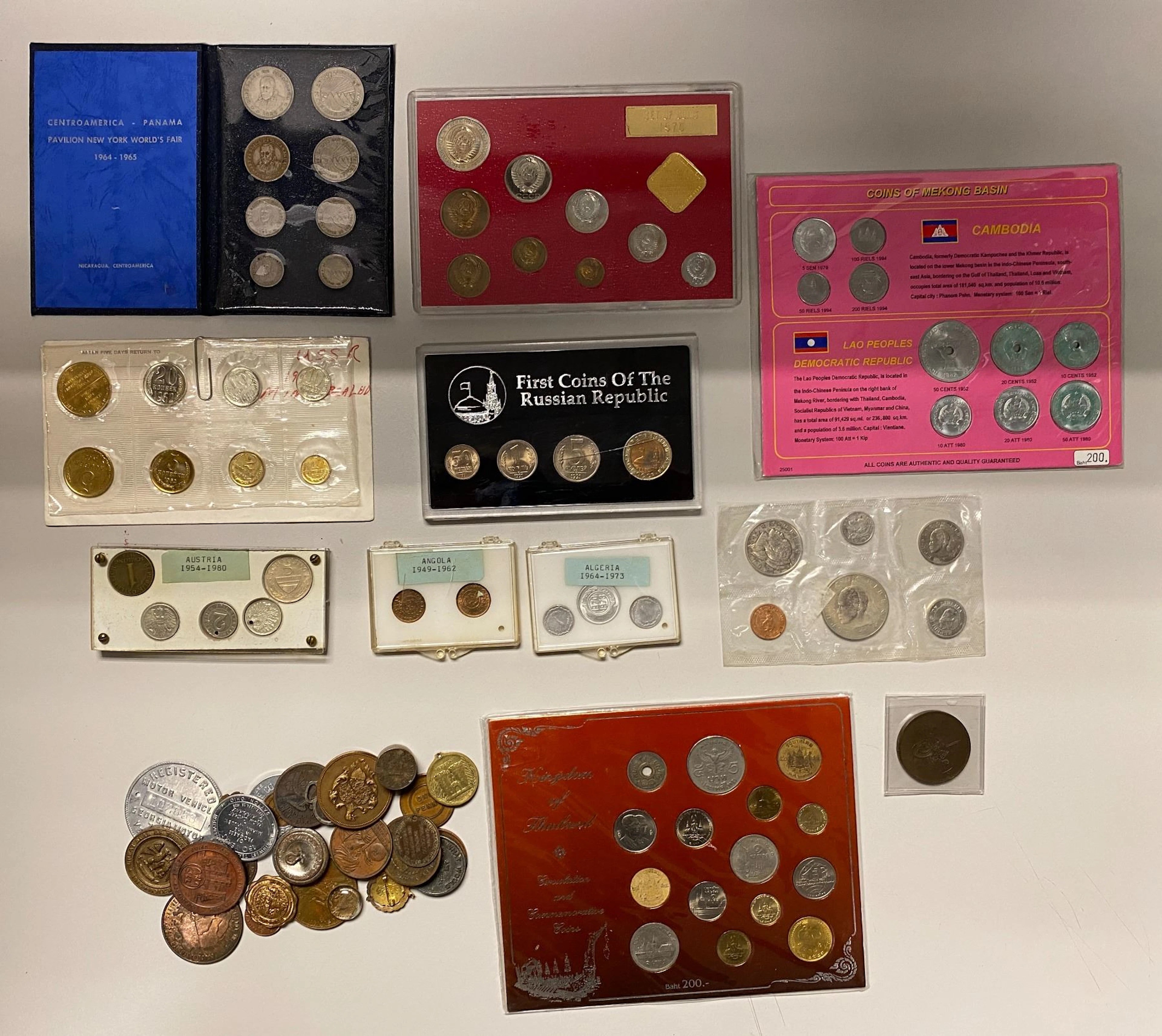WORLDWIDE: LOT of 98 items