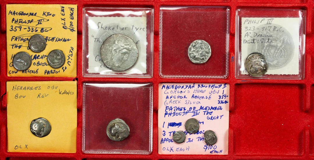 ANCIENT GREEK: LOT of 11 silver coins