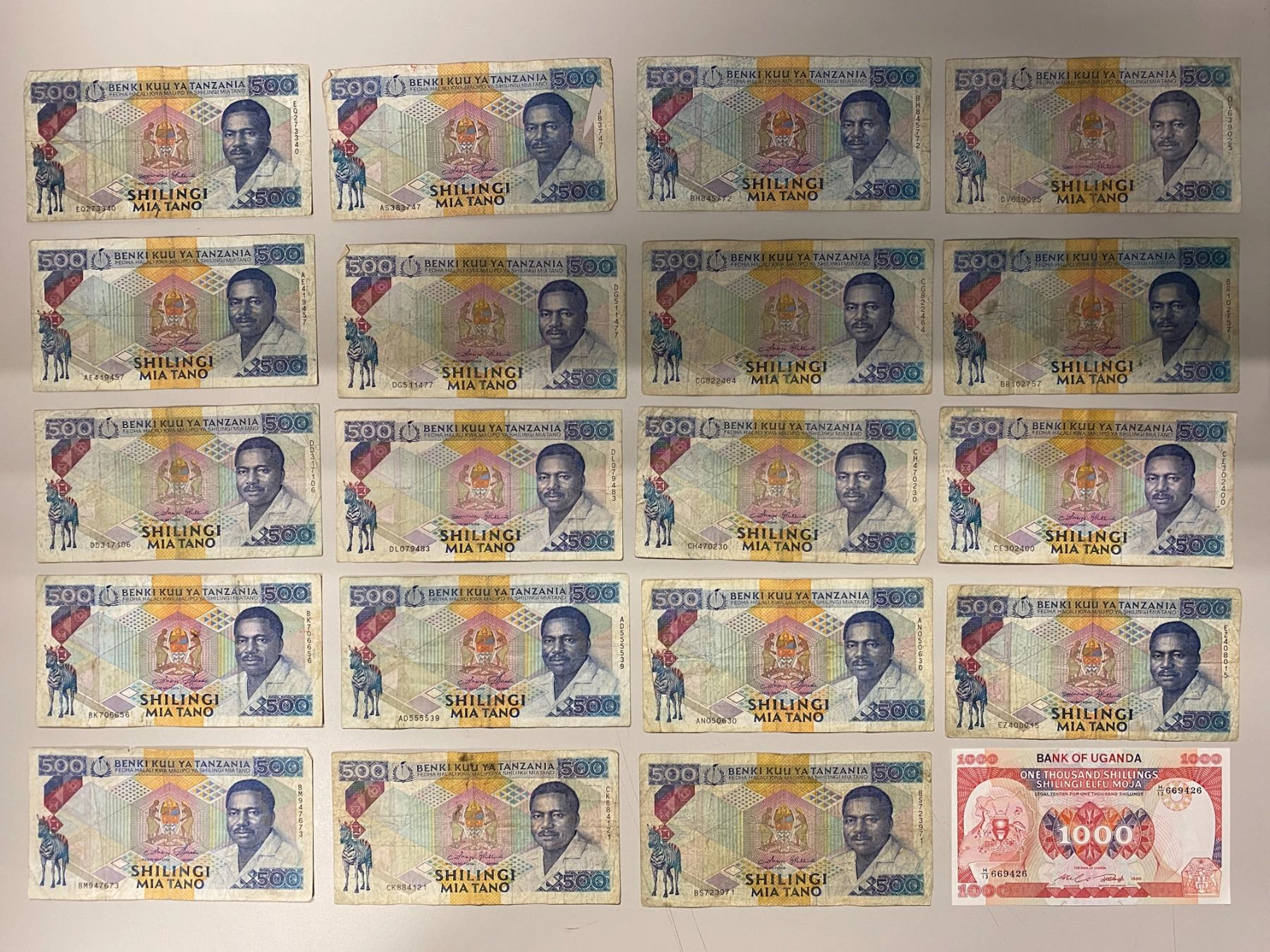 AFRICA: LOT of 205 notes