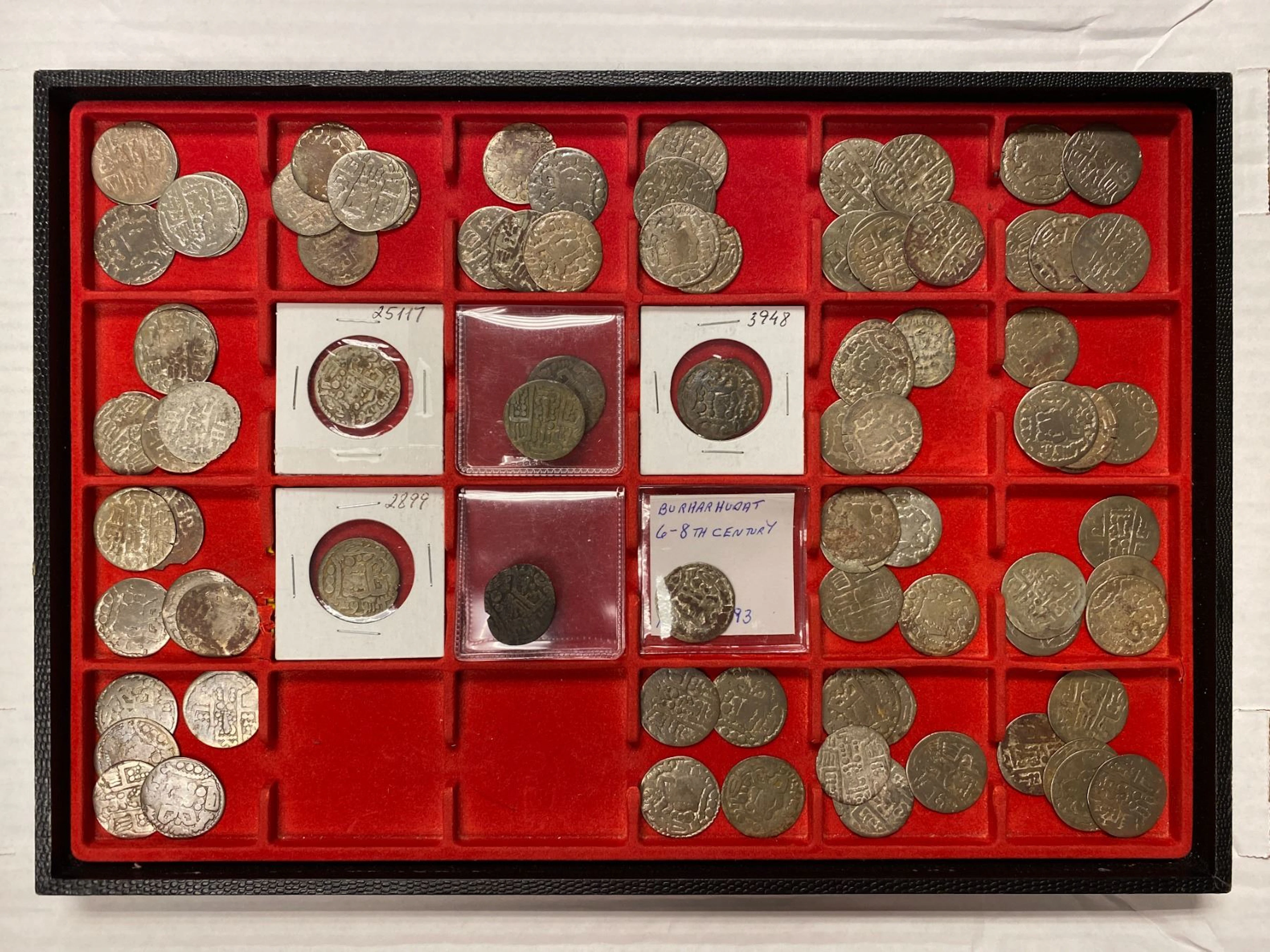 EARLY ISLAMIC: ARAB-BUKHARAN: LOT of 86 coins