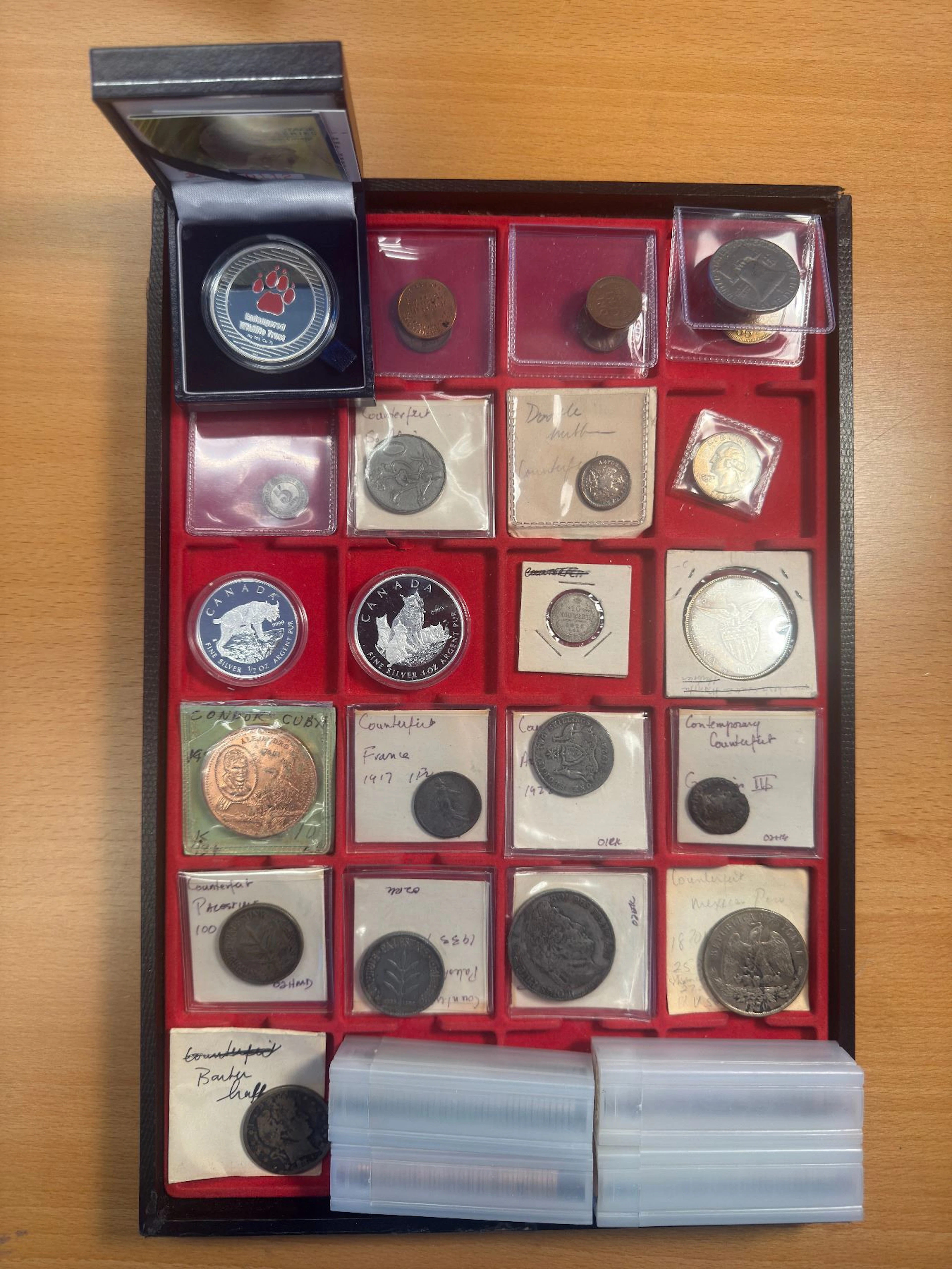 WORLDWIDE: LOT of 184 coins and exonumia items