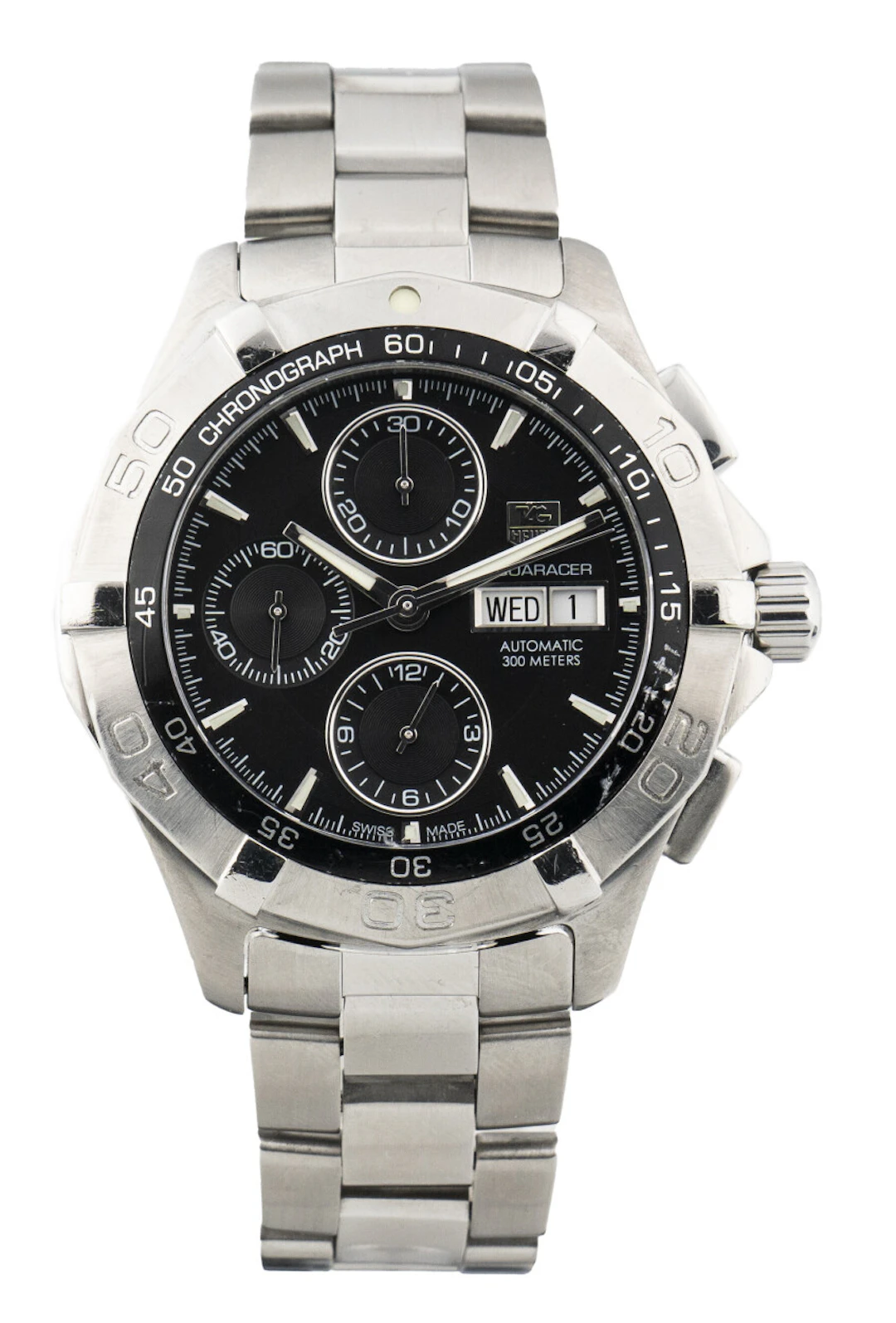 TAG Heuer Aquaracer Calibre 16 Day Date Automatic Chronograph CAF2010.BA0815