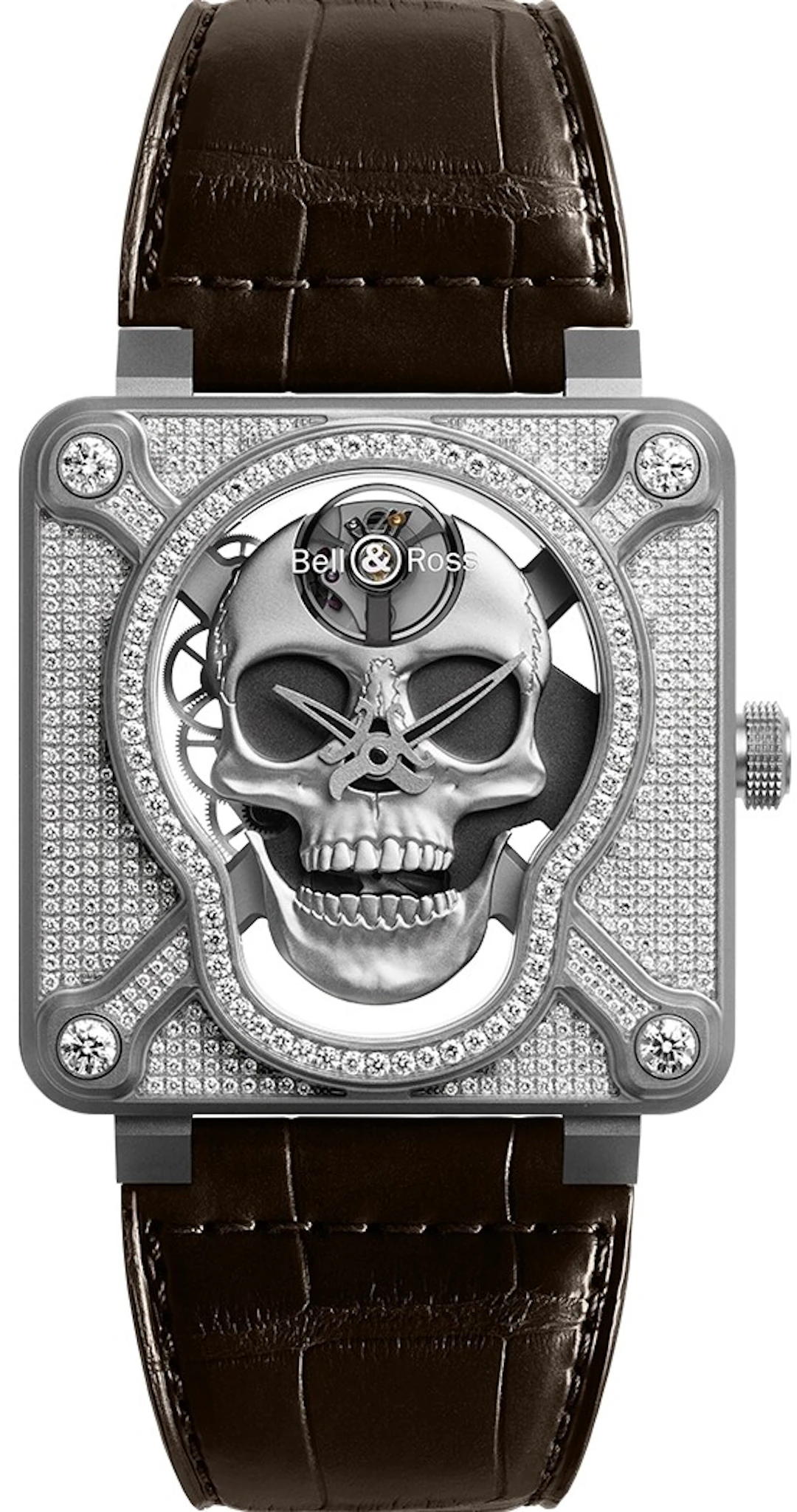 Bell & Ross BR 01 Laughing Skull BR01-SKULL-SK-FLD BR01-SKULL-SK-FLD