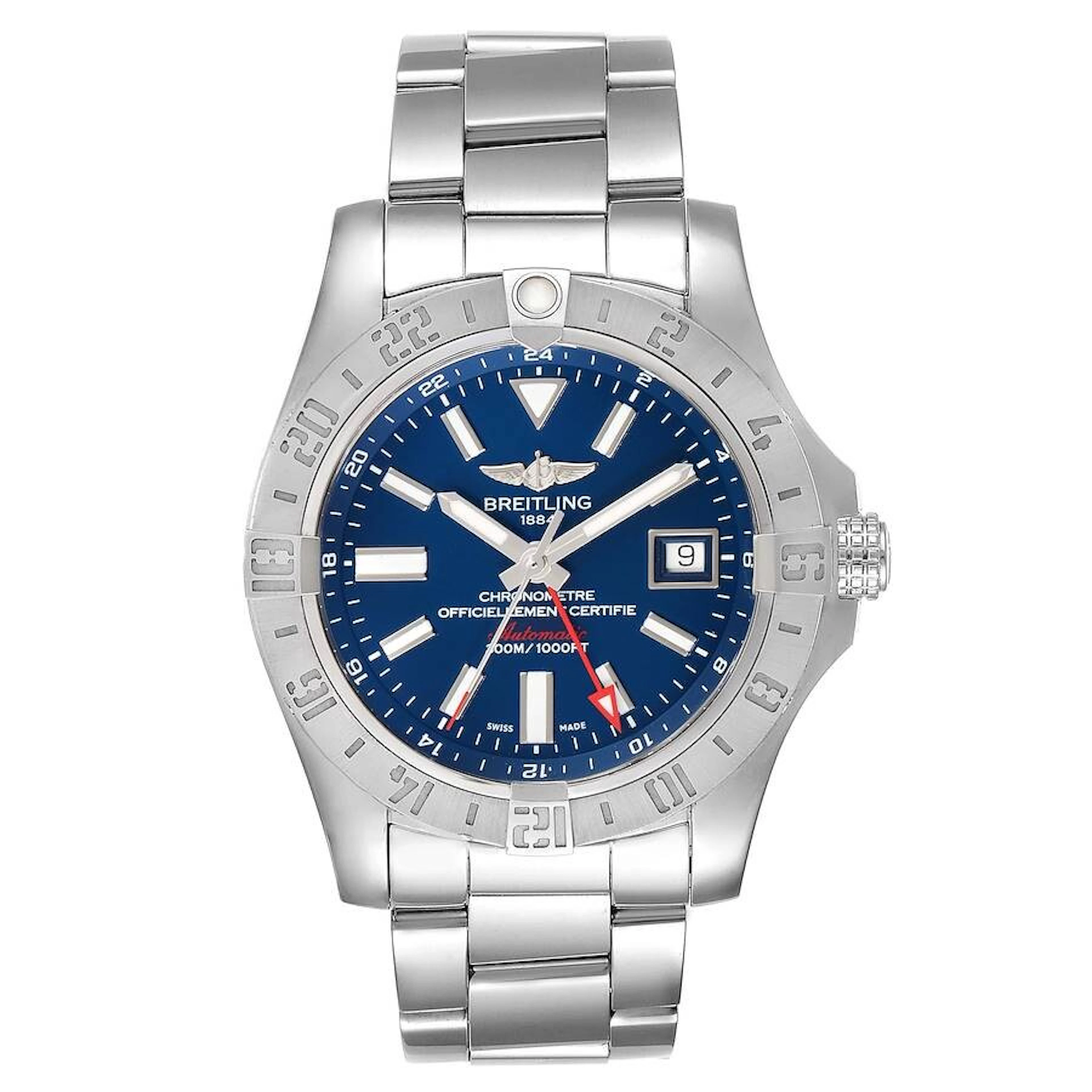 Breitling Avenger Ii Gmt A32390111C1A1 A32390111C1A1