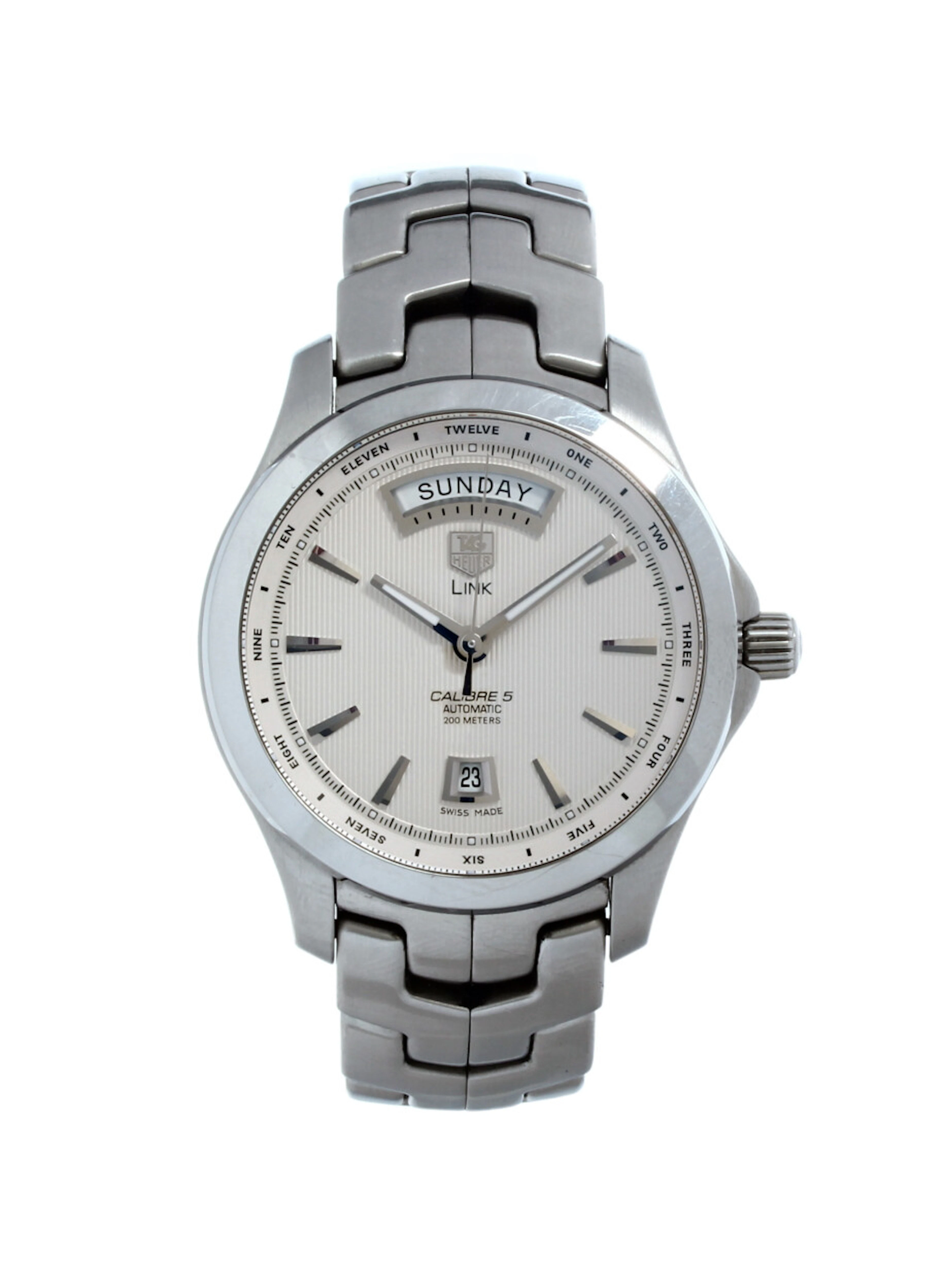 TAG Heuer Link Calibre 5 Day Date Automatic WJF2011.BA0592 WJF2011.BA0592