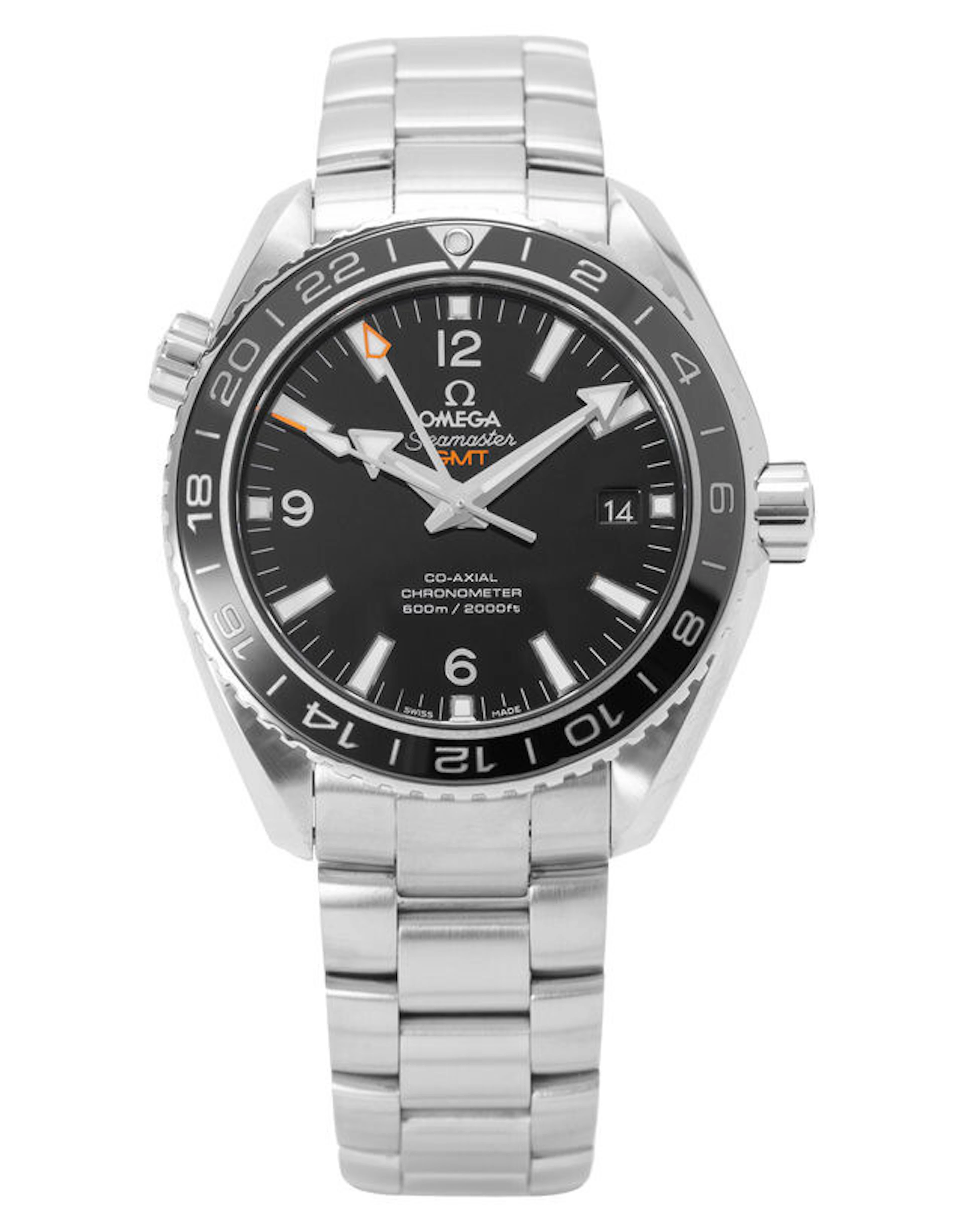 Omega Seamaster Planet Ocean 600m Co-Axial GMT 43.5mm 232.30.44.22.01.001