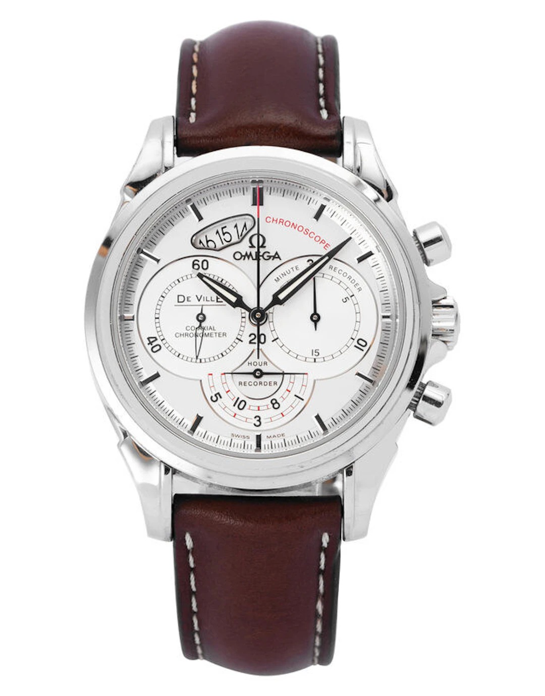 Omega De Ville Co-Axial Chronoscope 4850.30.37 4850.30.37