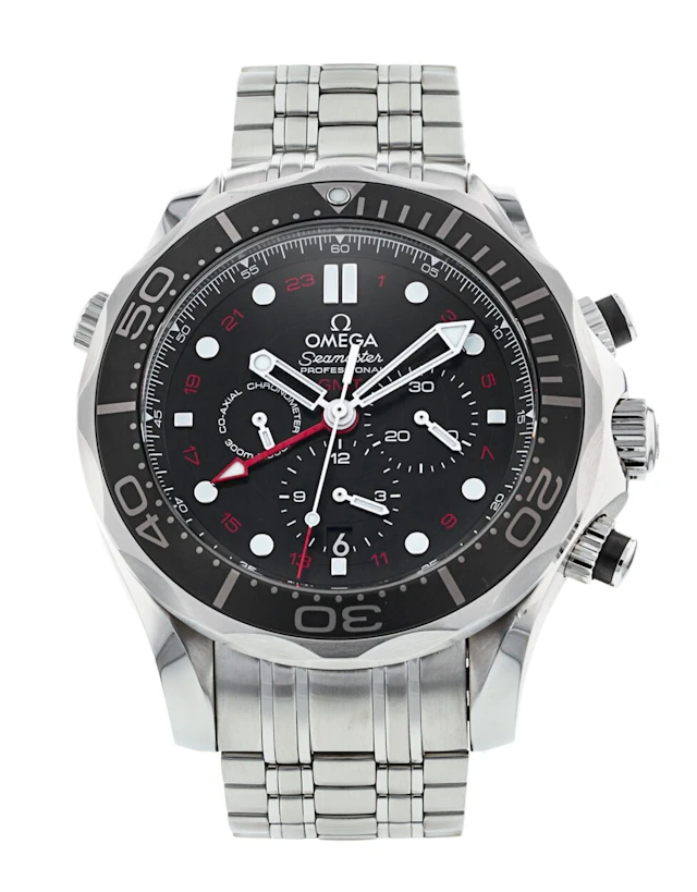 Omega Seamaster Diver 300m Co-Axial GMT Chronograph 44mm 212.30.44.52.01.001