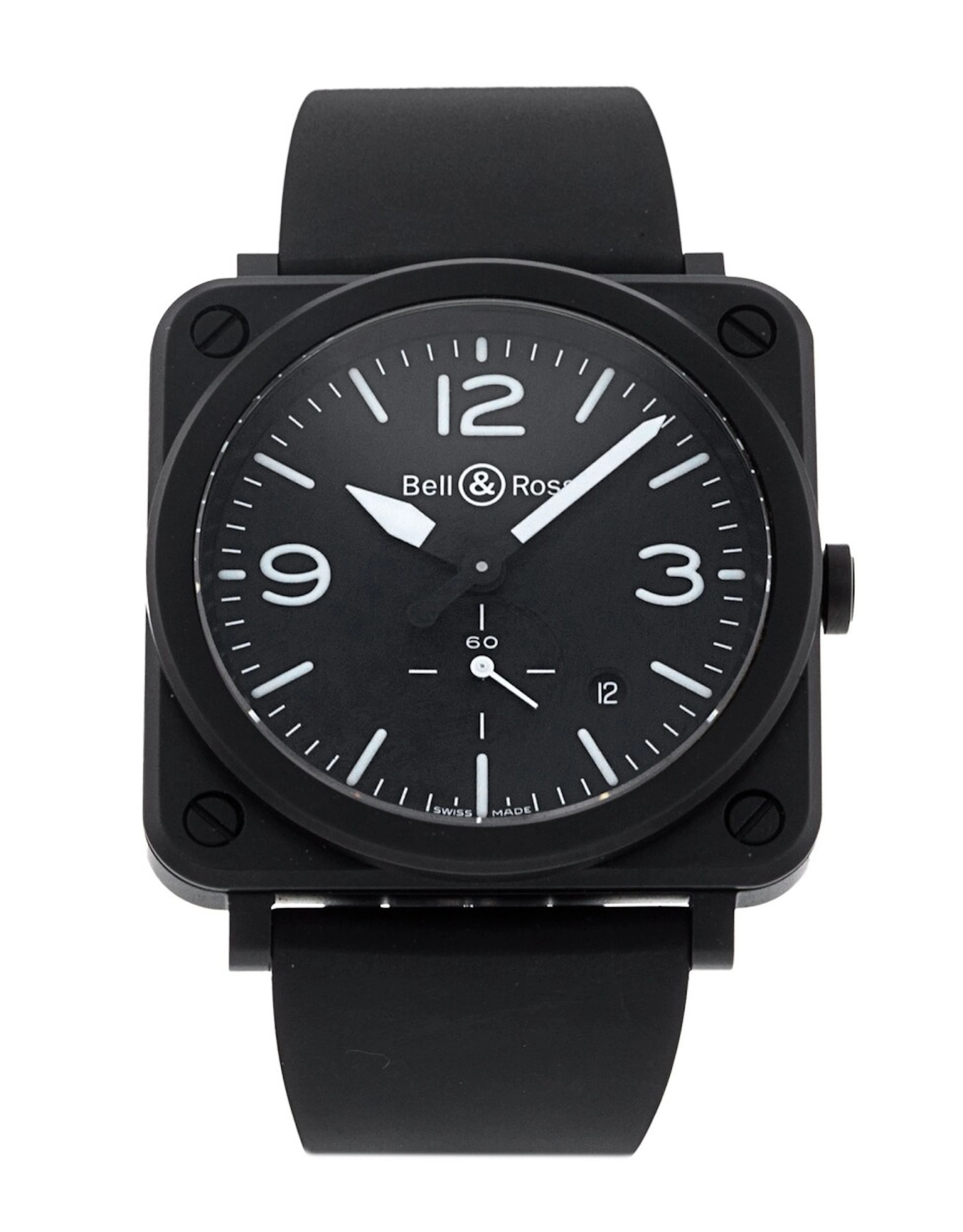 Bell & Ross BR S Quartz BRS-BL-CEM BRS-BL-CEM