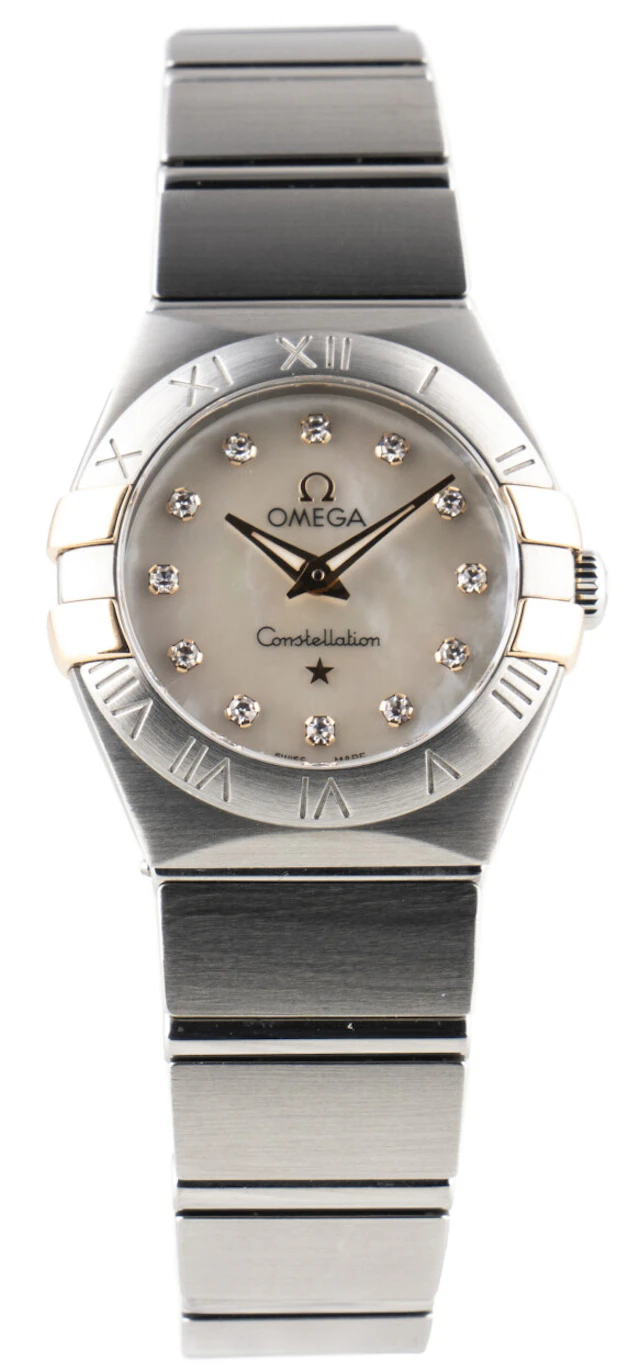Omega Constellation Quartz 24mm 123.20.24.60.55.005 123.20.24.60.55.005