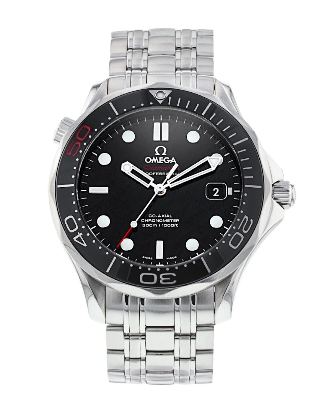 Omega Seamaster Diver 300m Co-Axial 41mm James Bond 212.30.41.20.01.005