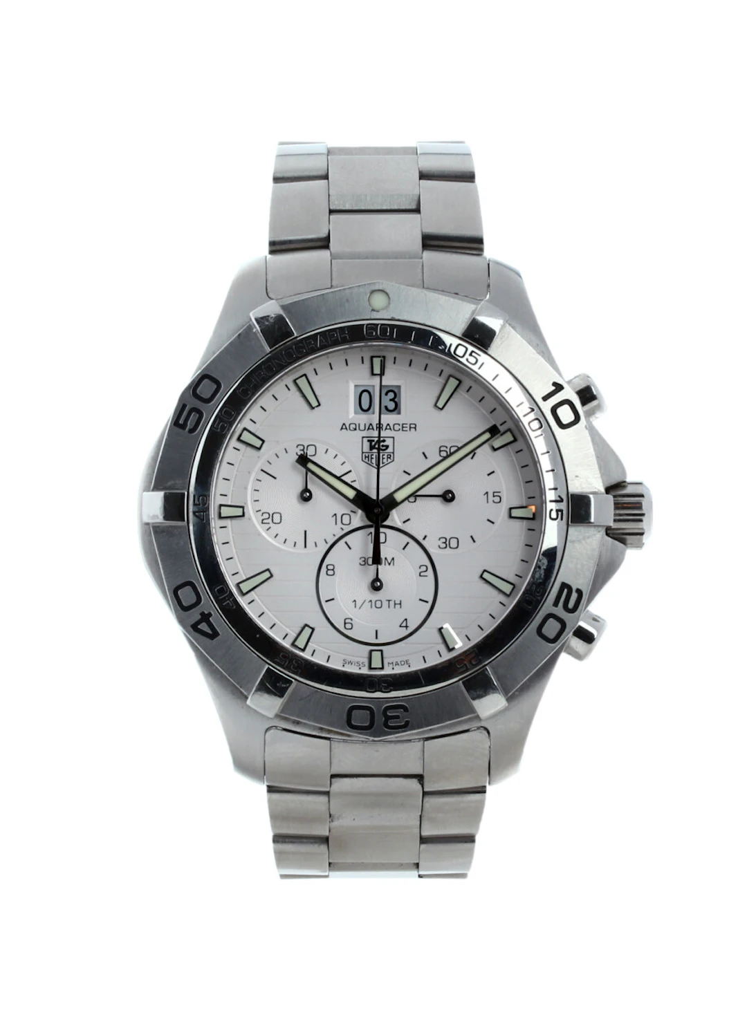 TAG Heuer Aquaracer Grande Date Chronograph CAF101F.BA0821 CAF101F.BA0821