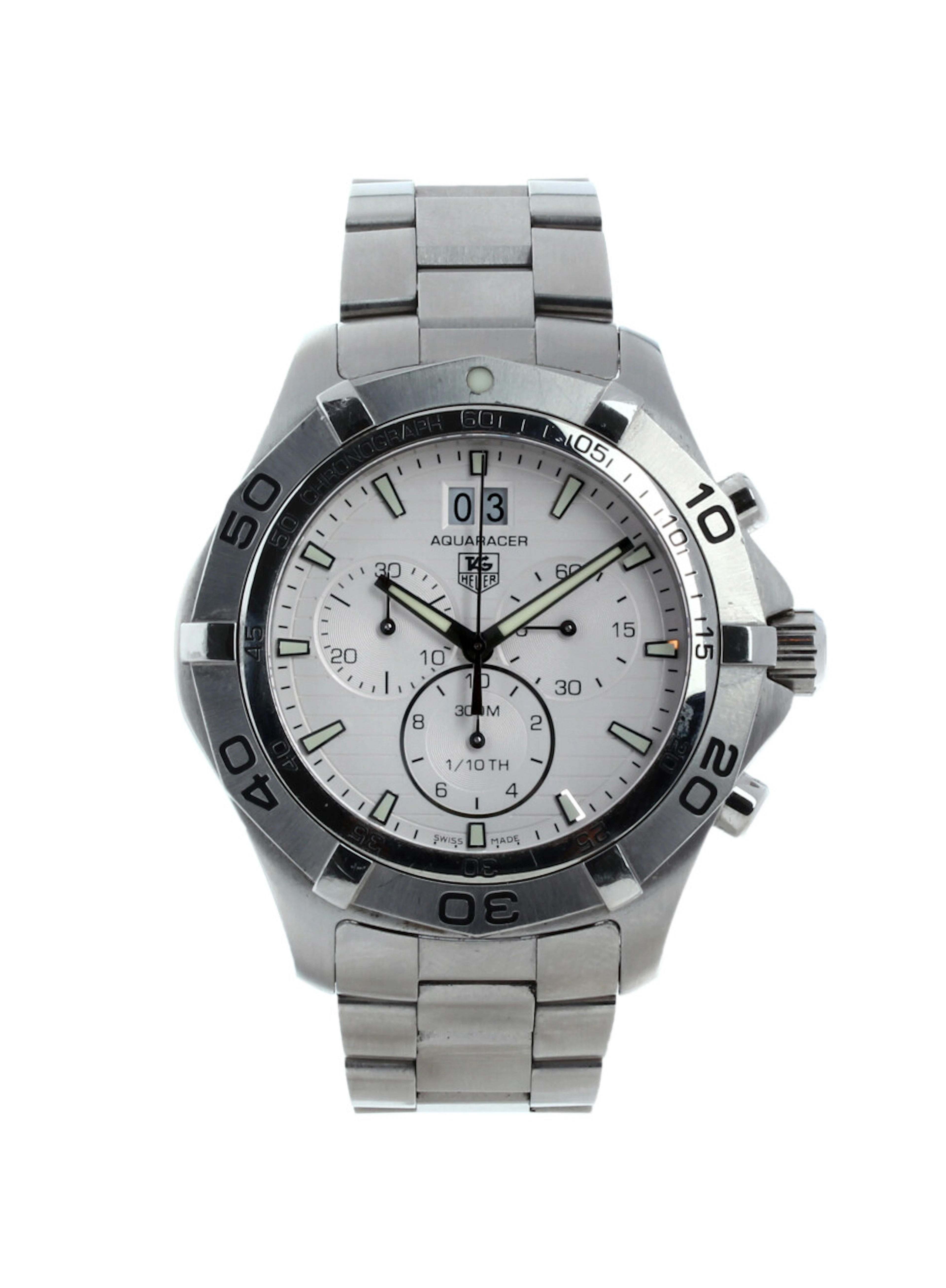 TAG Heuer Aquaracer Grande Date Chronograph CAF101F.BA0821 CAF101F.BA0821