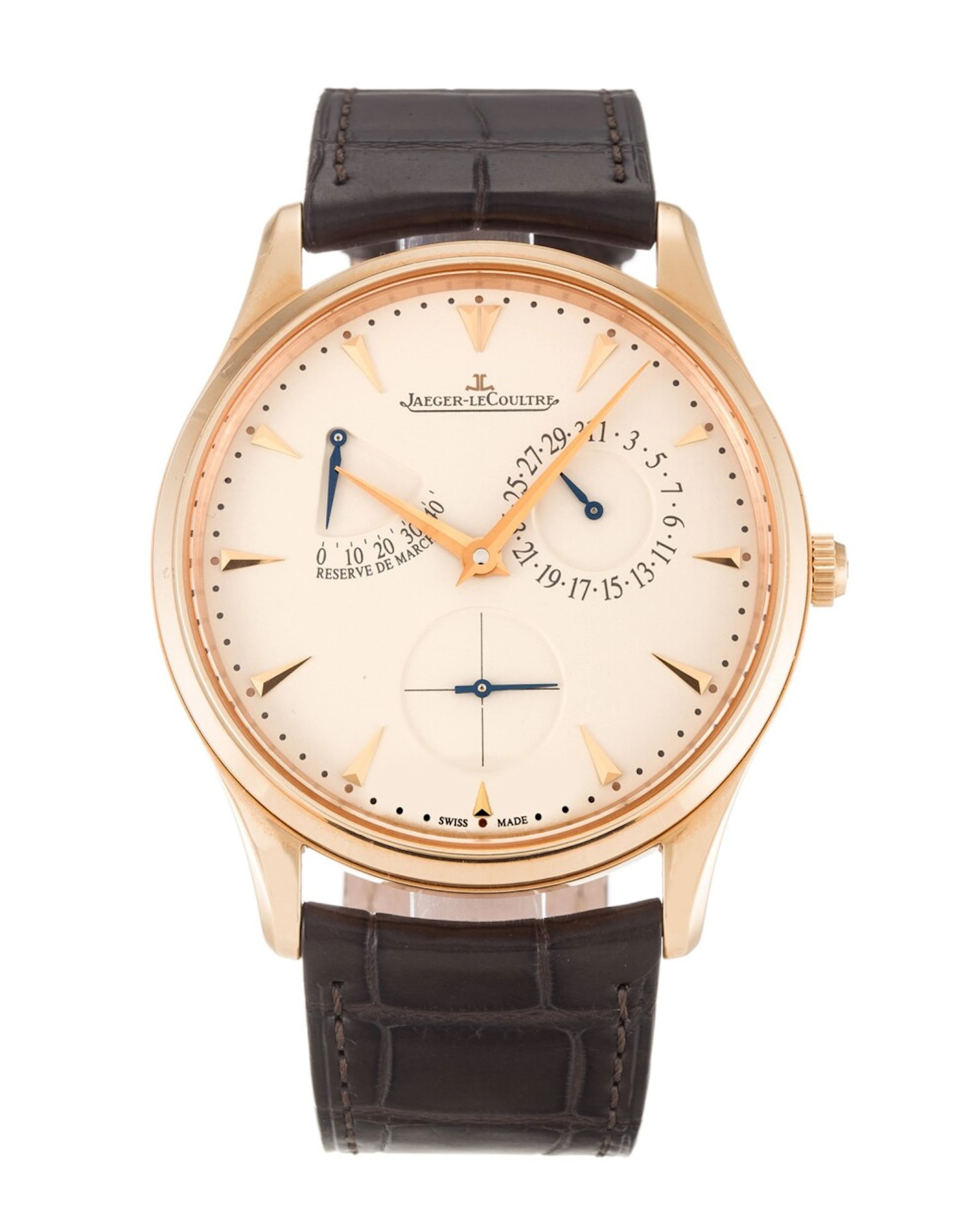 Jaeger LeCoultre Master Ultra Thin Réserve de Marche Pink Gold 1372520 1372520