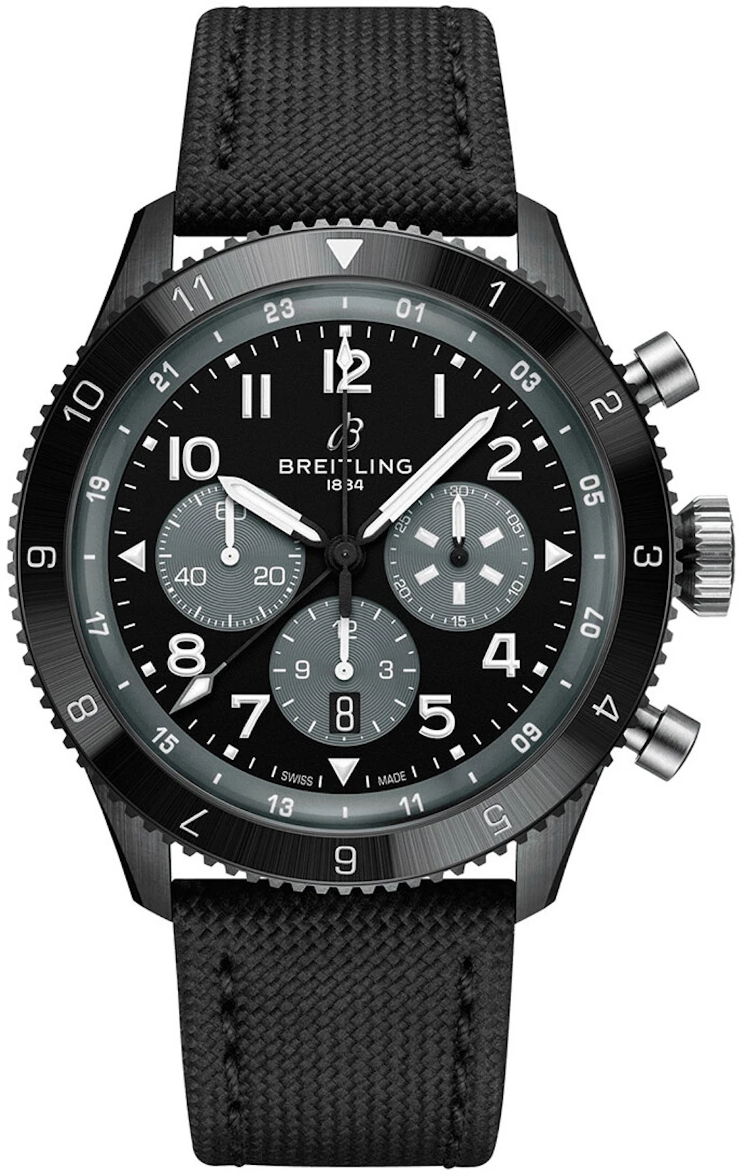Breitling Super Avi B04 Chronograph Gmt 46 SB04451A1B1X1 SB04451A1B1X1