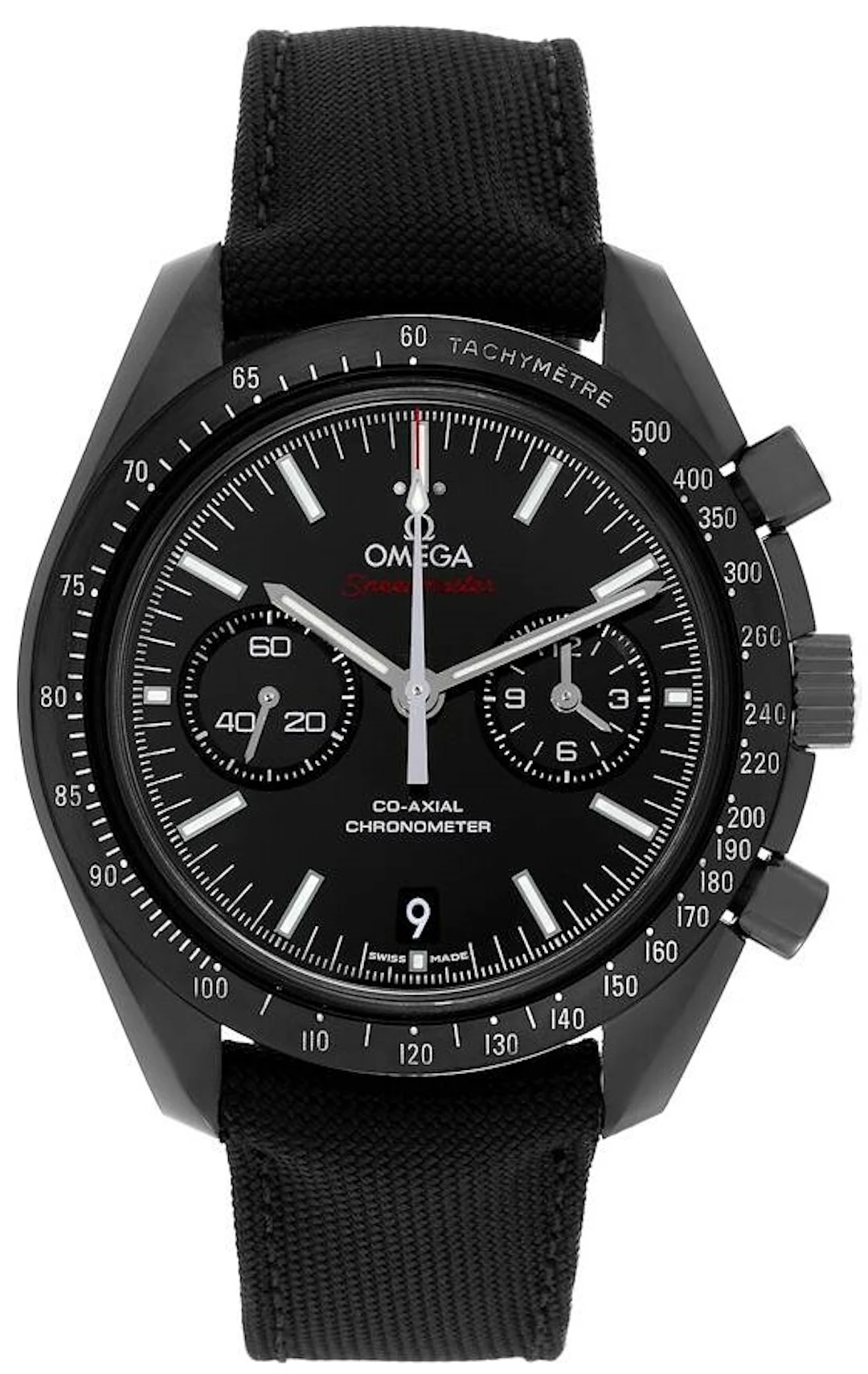 Omega Speedmaster Moonwatch Co-Axial Chronograph 44.25mm Dark Side