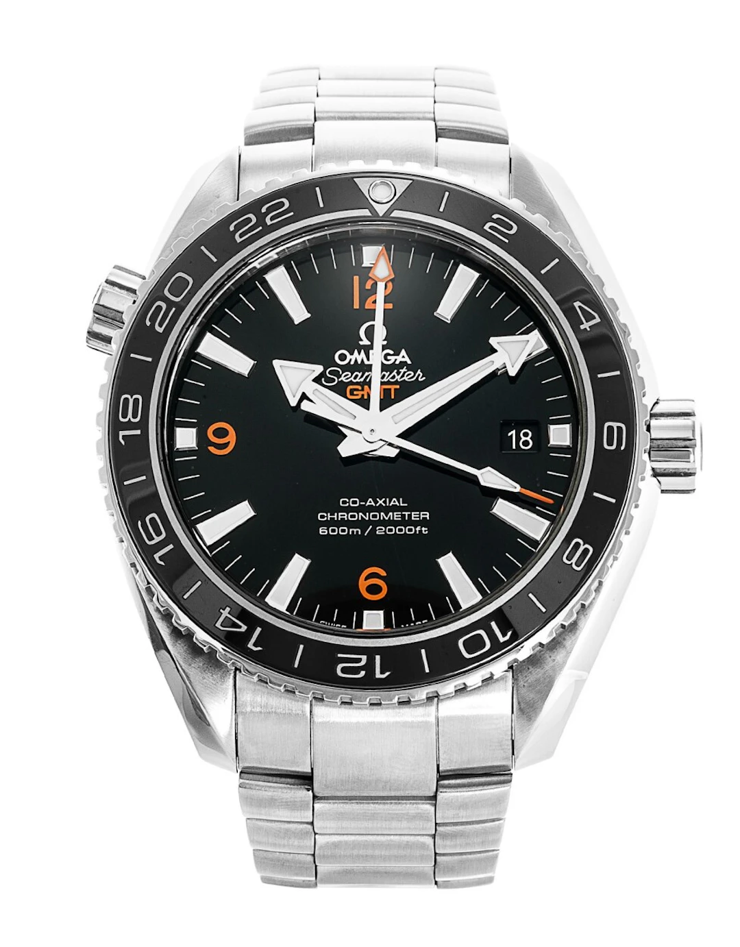 Omega Seamaster Planet Ocean 600m Co-Axial GMT 43.5mm 232.30.44.22.01.002