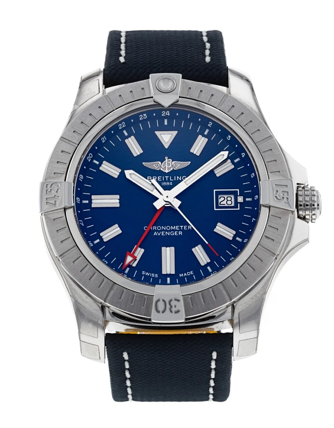 Breitling Avenger Ii Gmt A32395101C1X2 A32395101C1X2