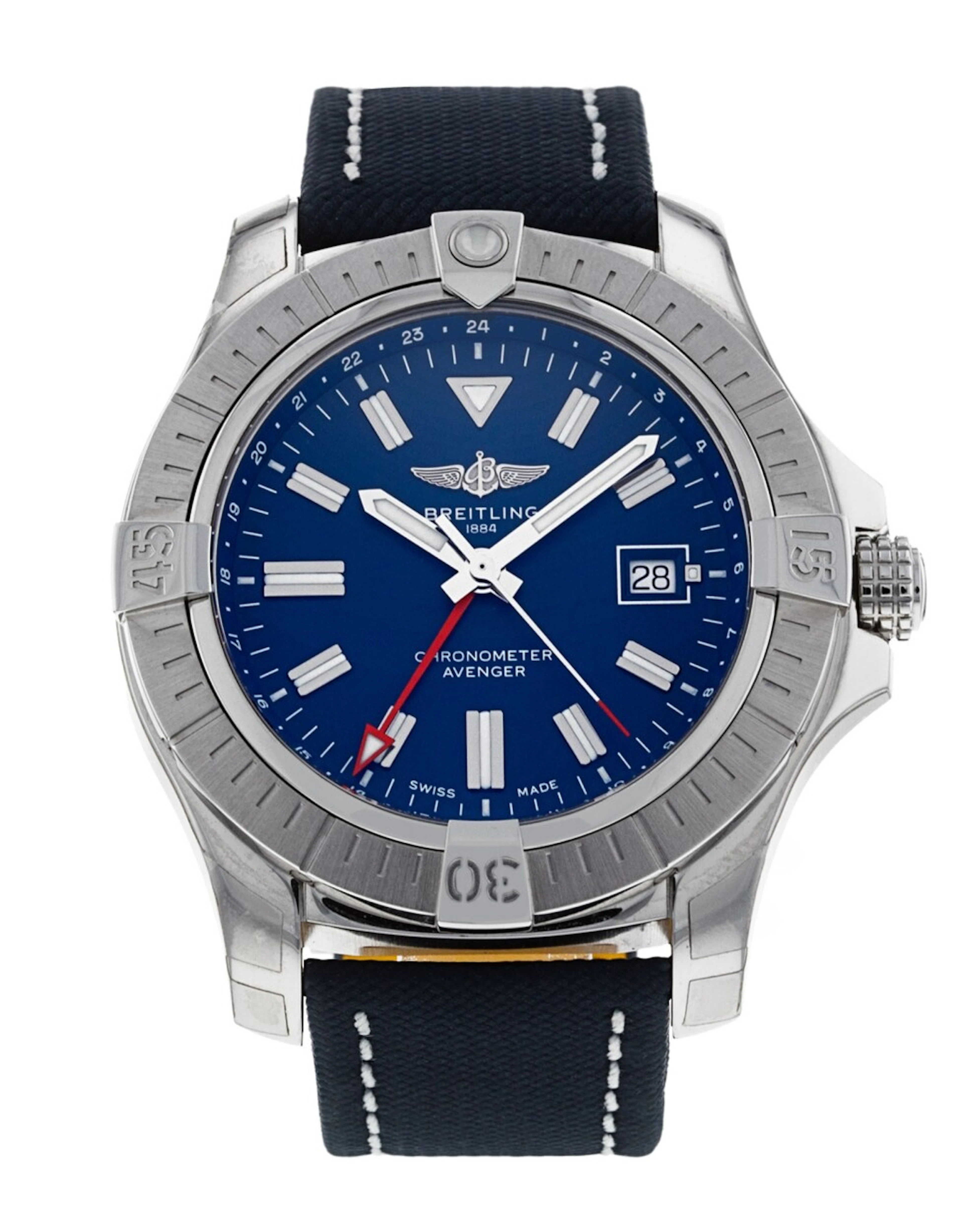Breitling Avenger Ii Gmt A32395101C1X2 A32395101C1X2