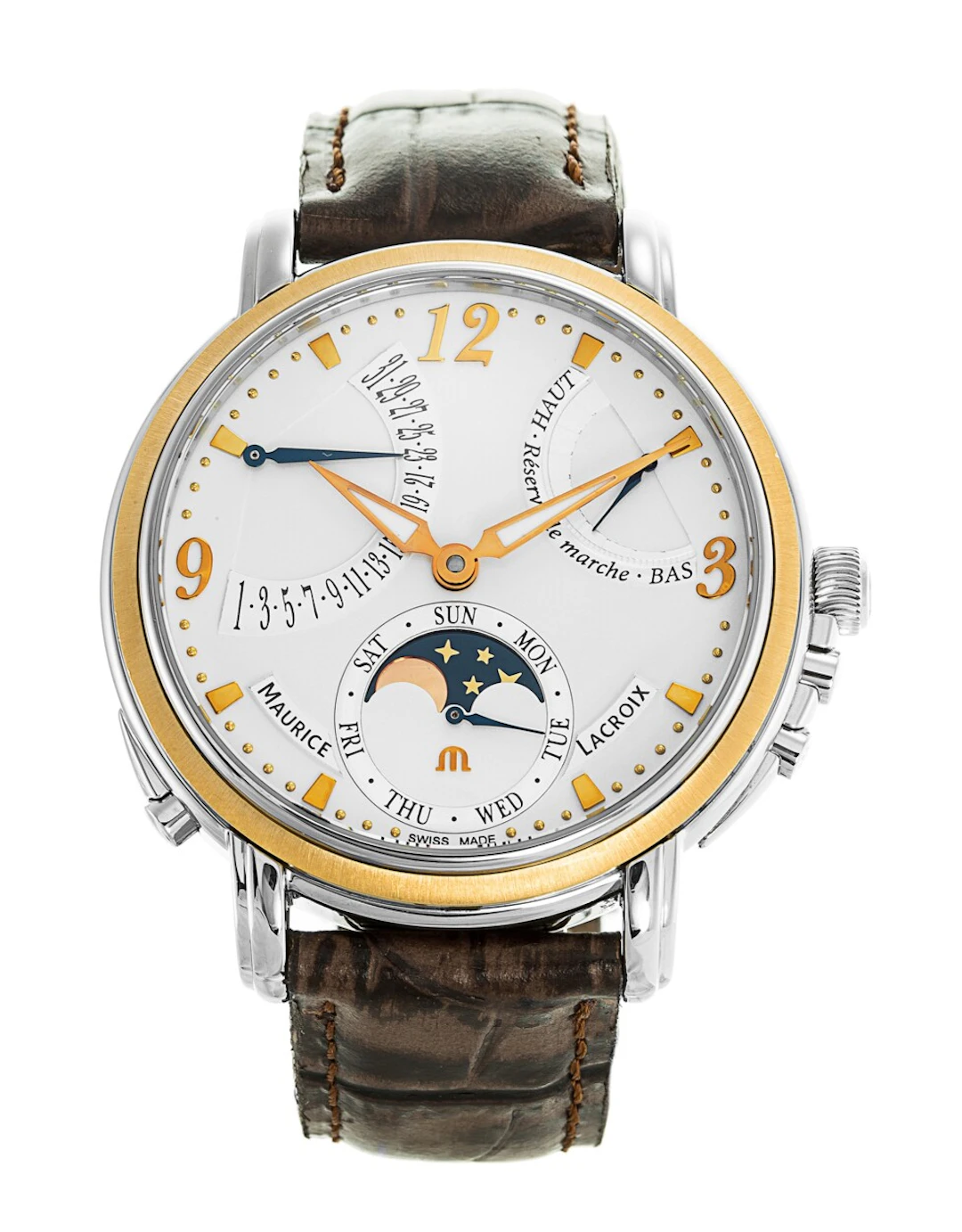 Maurice Lacroix Masterpiece Lune Retrograde MP7078-PS101-120 MP7078-PS101-120