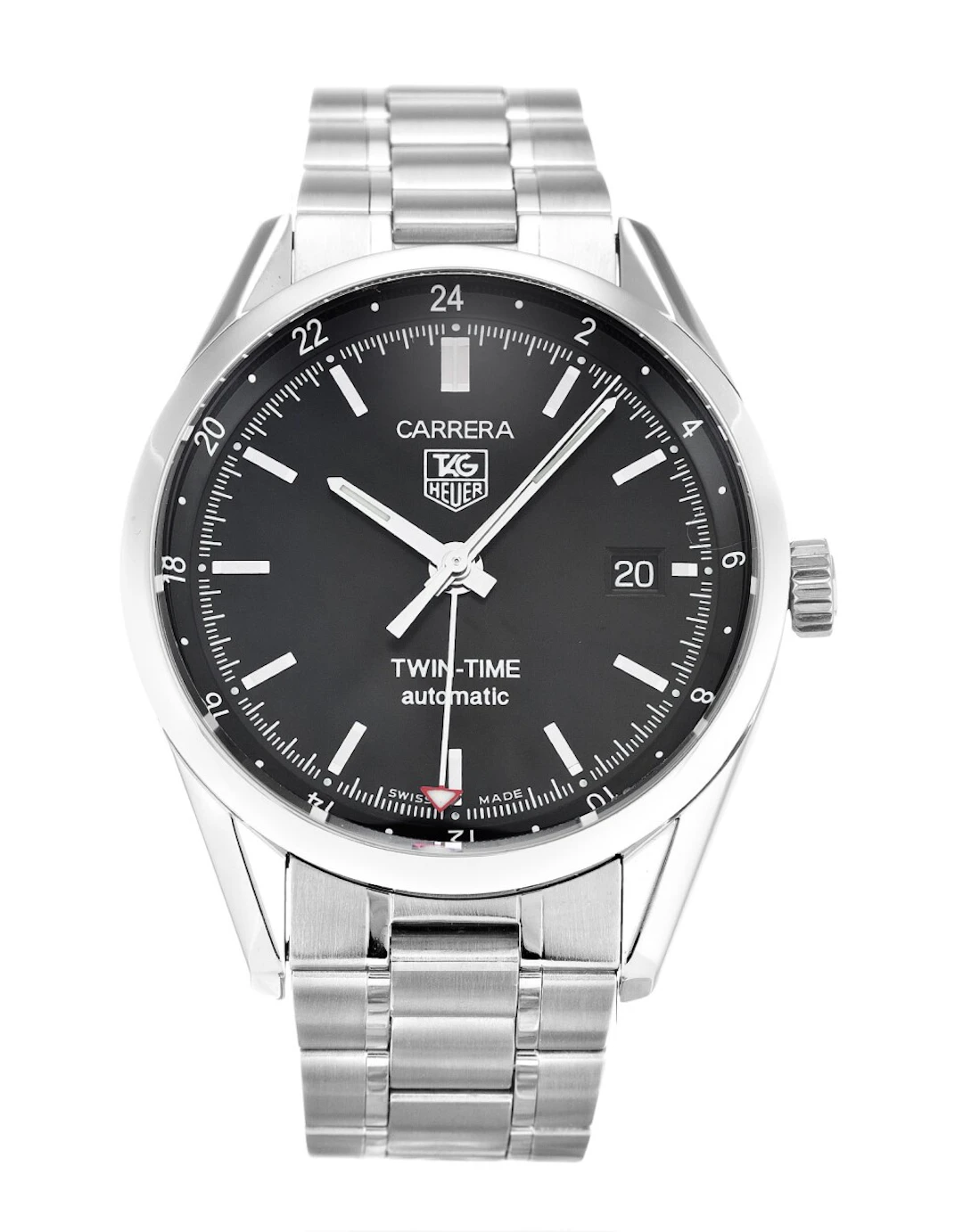 TAG Heuer Carrera Calibre 7 Twin Time WV2115.BA0787 WV2115.BA0787