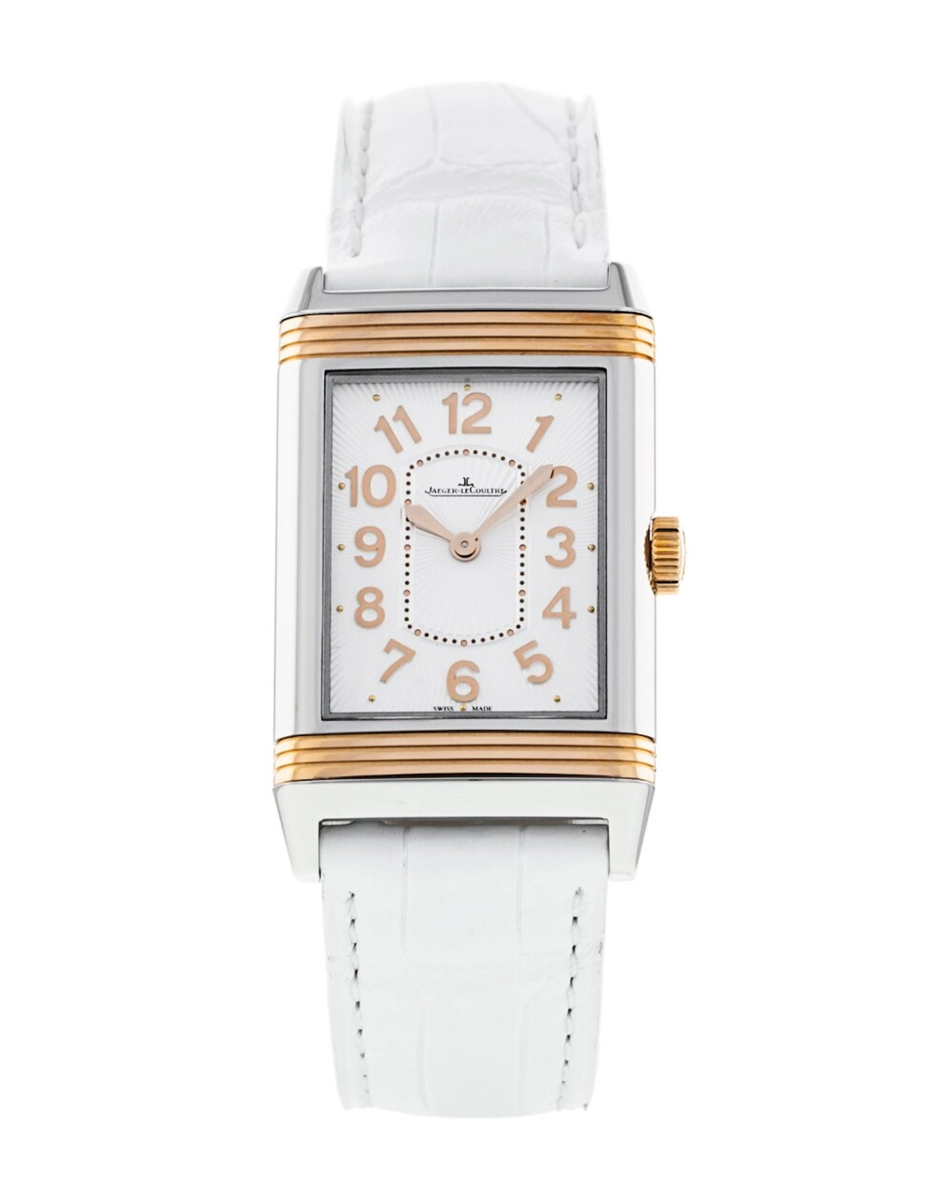 Jaeger LeCoultre Grande Reverso Lady Ultra Thin 18-carat Pink Gold/Stainless