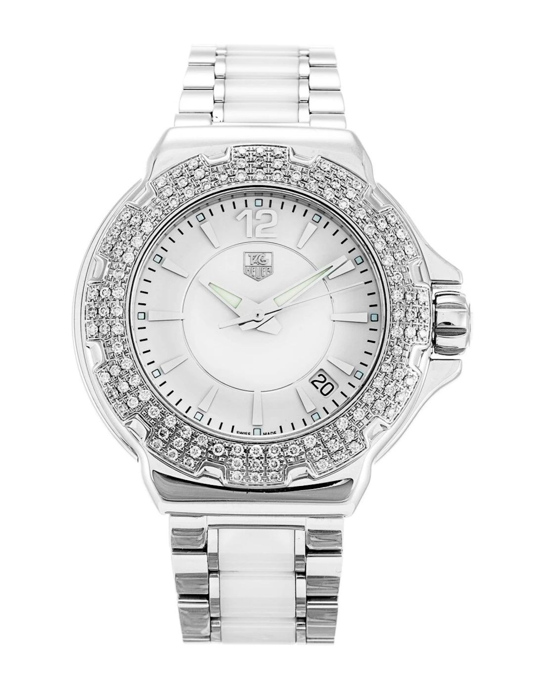 TAG Heuer Formula 1 Steel And Ceramic Full Diamonds WAH1215.BA0861