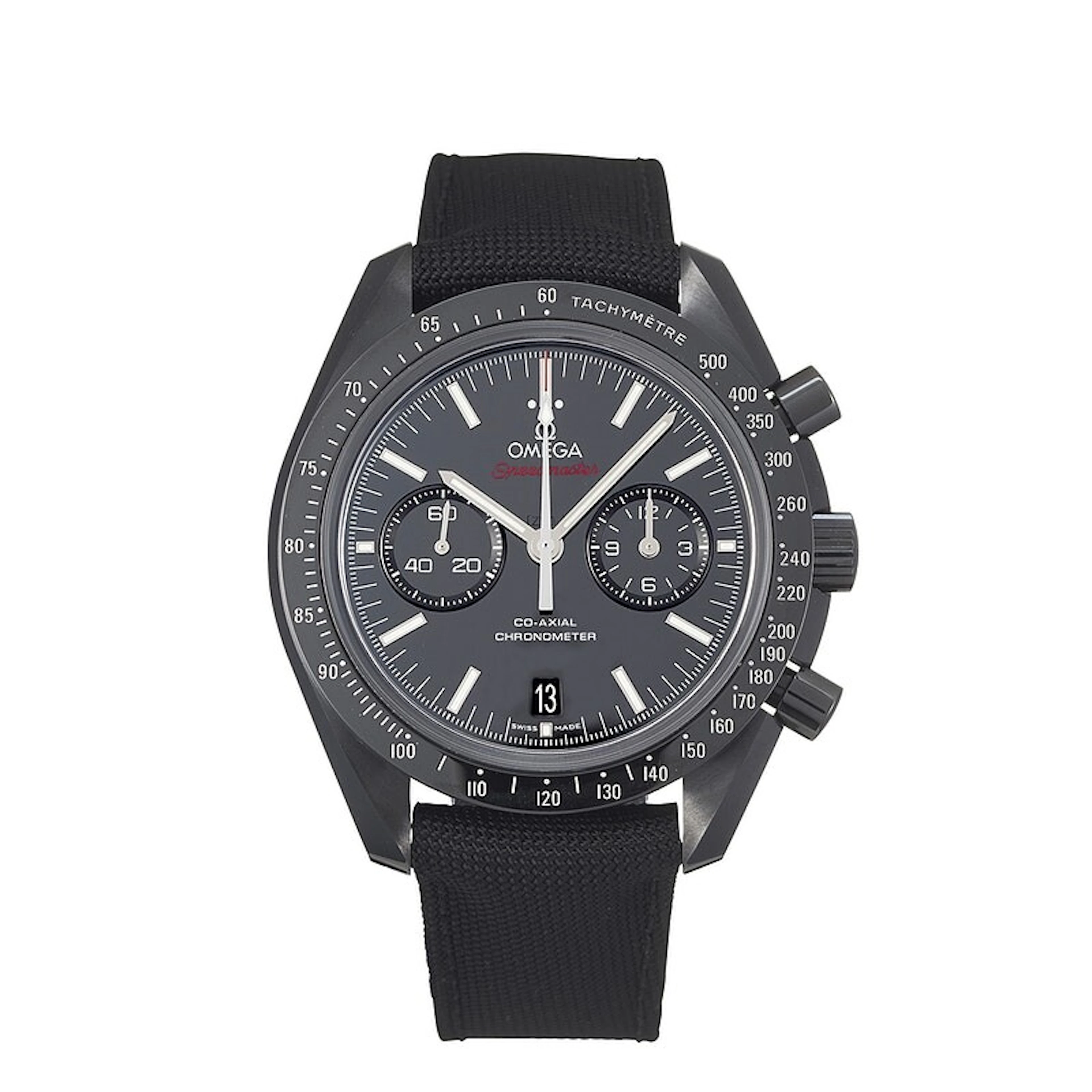 Omega Speedmaster Moonwatch Co-Axial Chronograph 44.25mm Dark Side