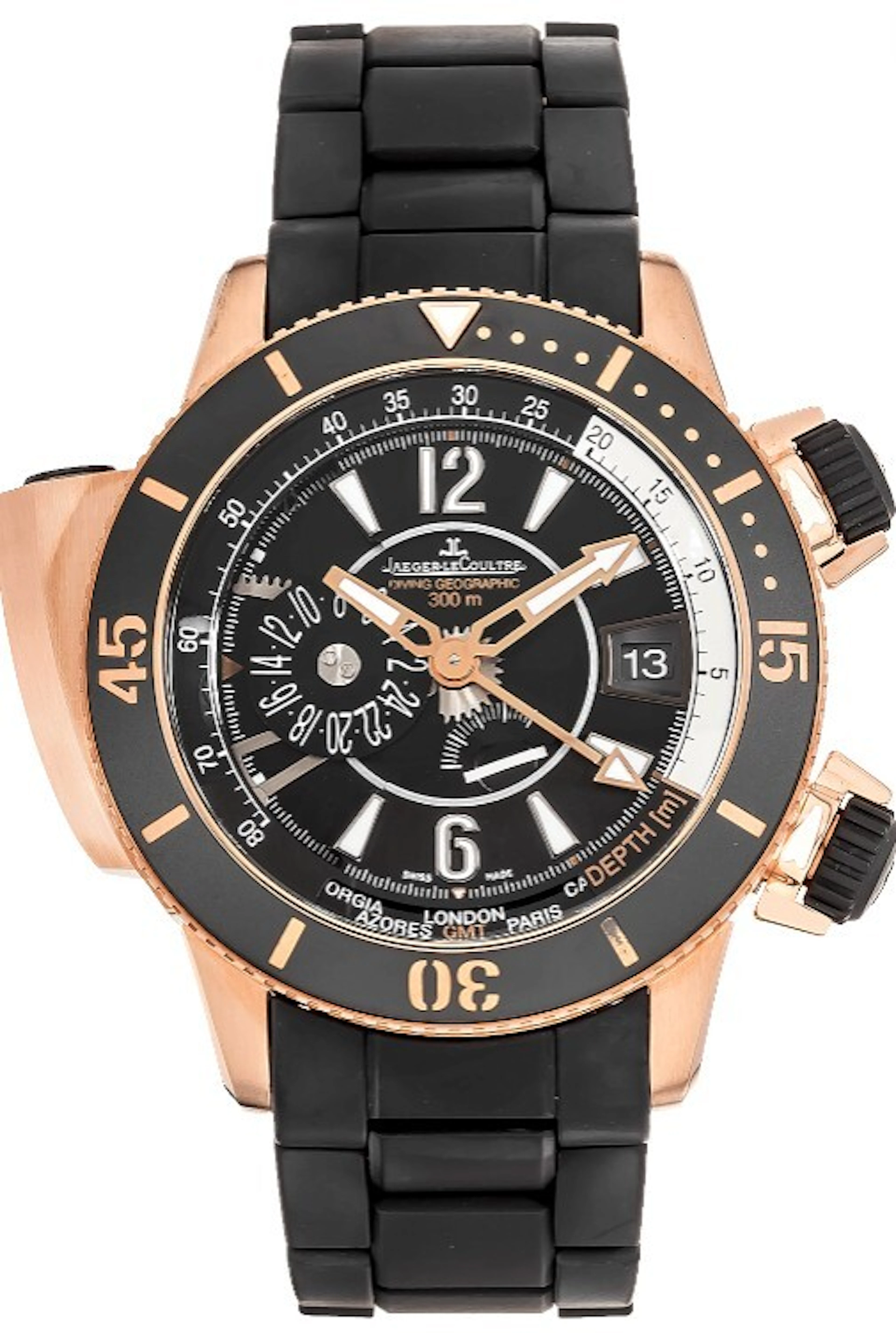 Jaeger LeCoultre Master Compressor Diving Diving Pro Geographic Navy