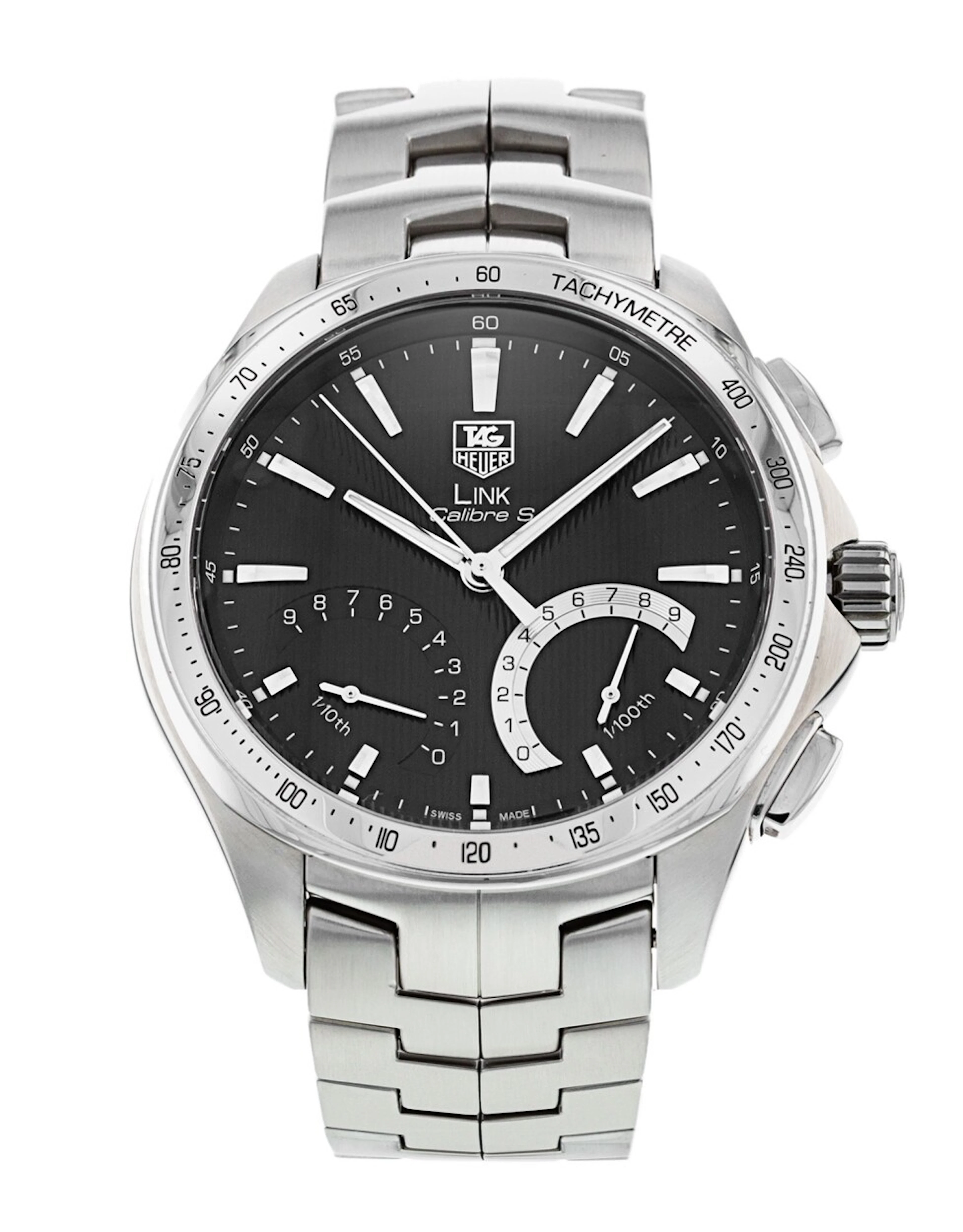 TAG Heuer Link Calibre s 1/100th Sec Electro-Mechanical Chronograph