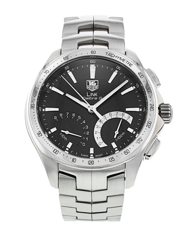 TAG Heuer Link Calibre s 1/100th Sec Electro-Mechanical Chronograph