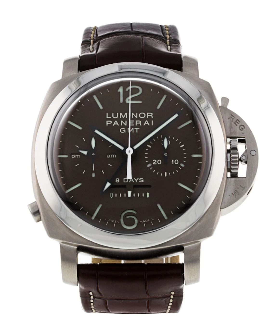 Panerai Special Luminor 1950 Titanium 8 Days Chrono Monopulsante GMT