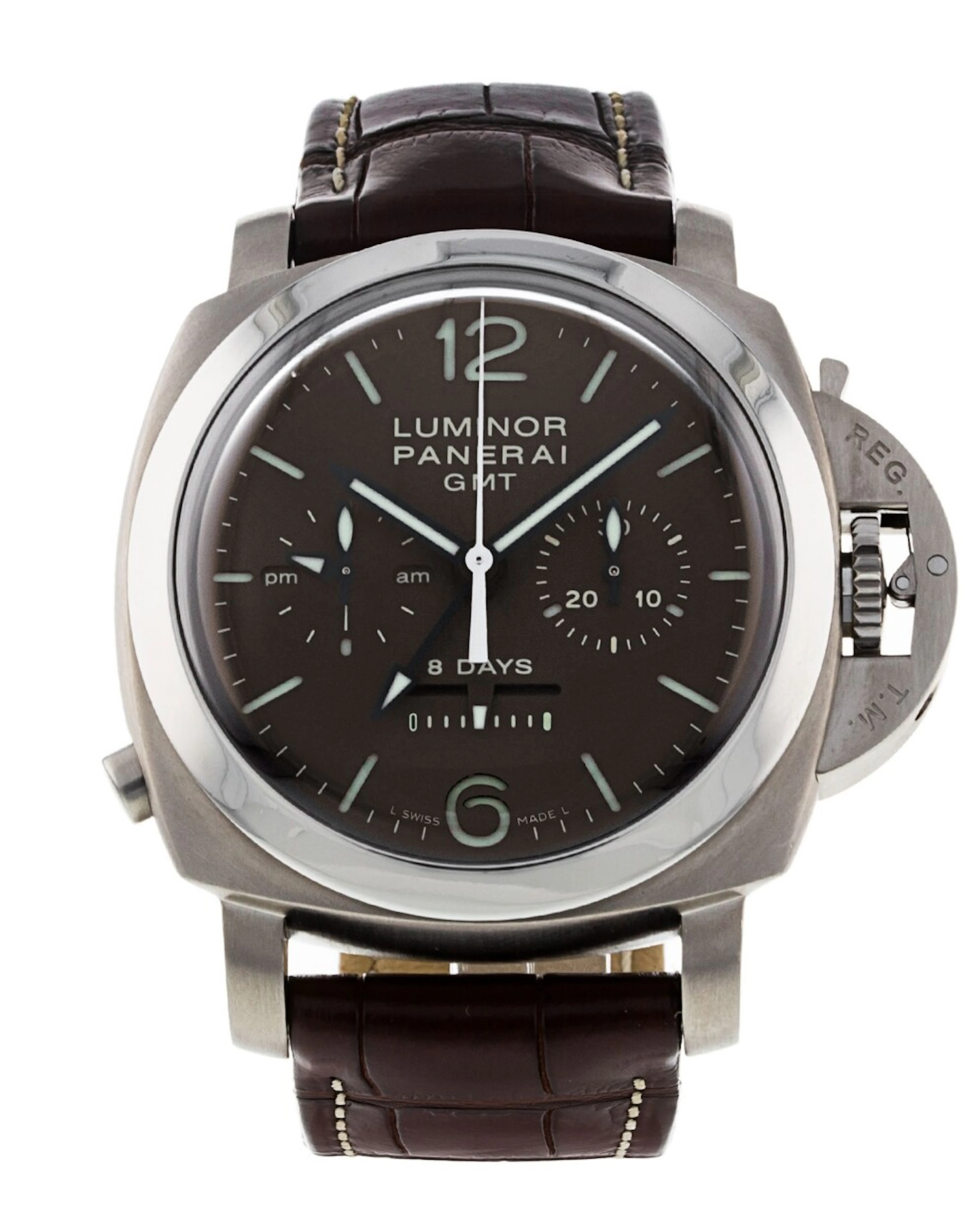 Panerai Special Luminor 1950 Titanium 8 Days Chrono Monopulsante GMT