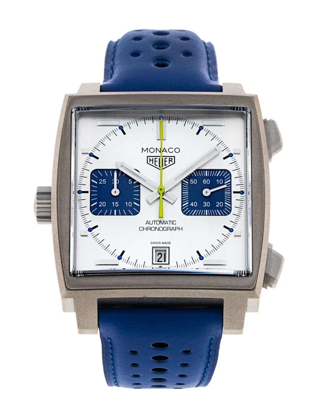 TAG Heuer Monaco Racing Blue CAW218C.FC6548 CAW218C.FC6548