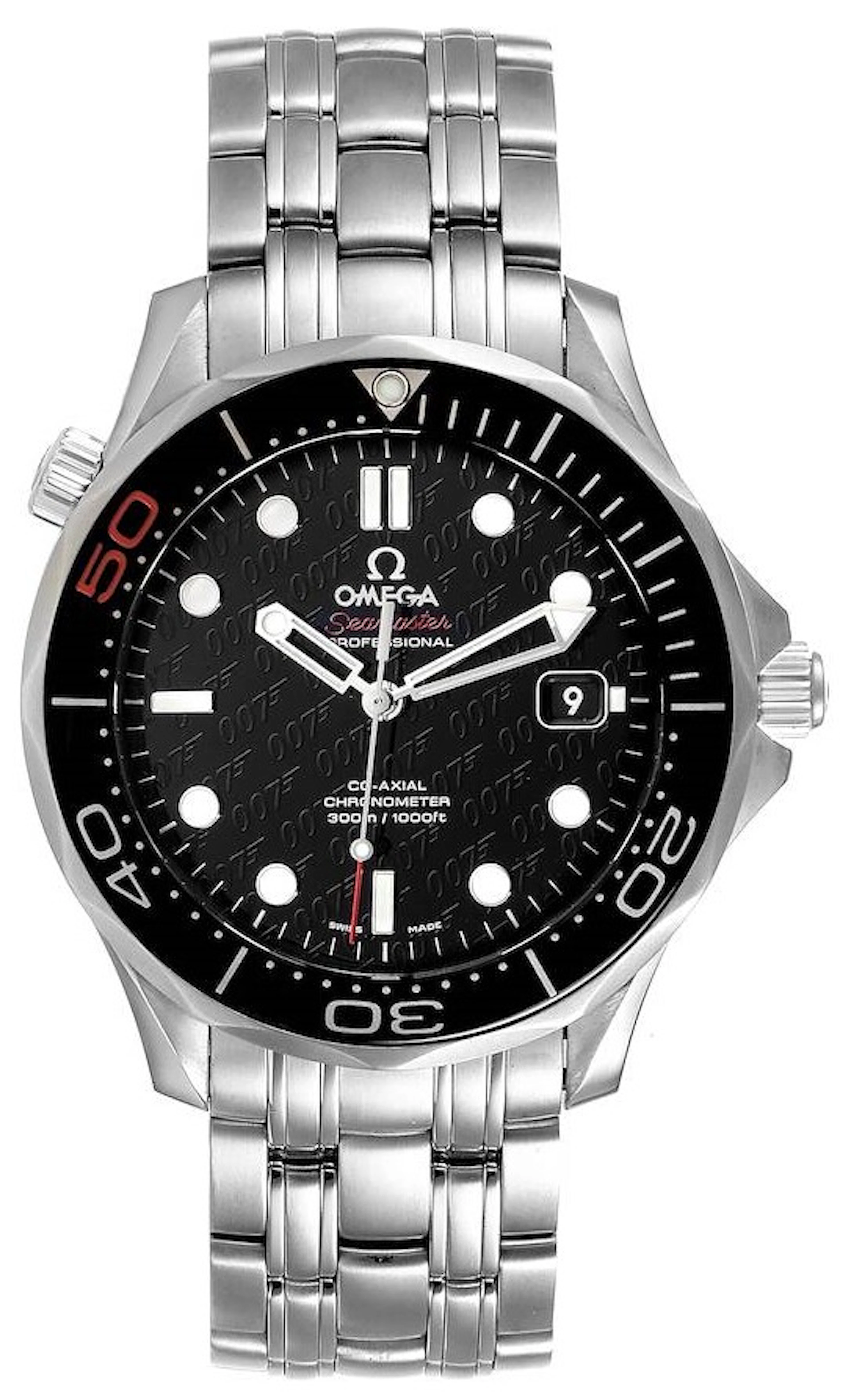 Omega Seamaster Diver 300m Co-Axial 41mm James Bond 212.30.41.20.01.005