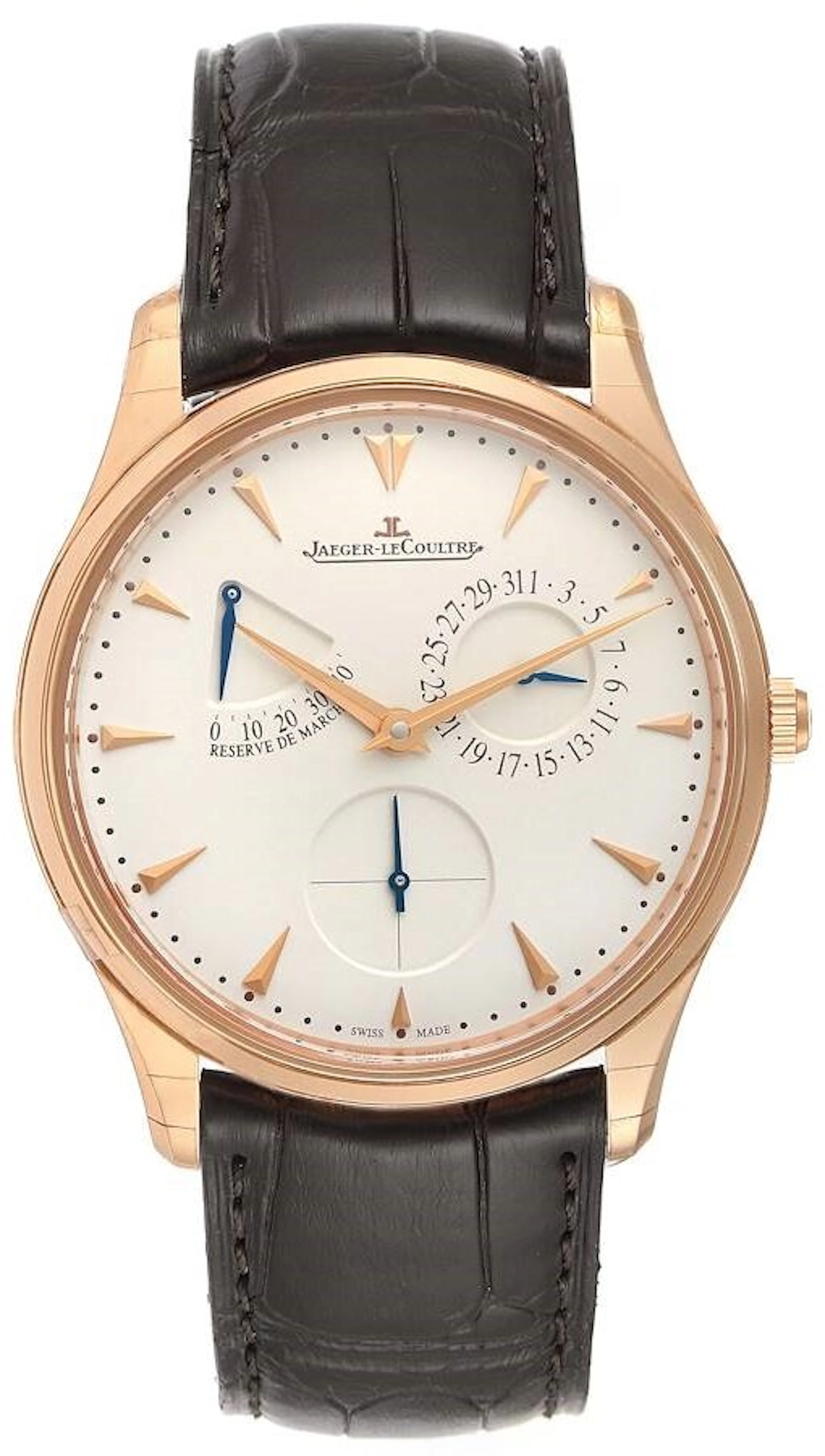 Jaeger LeCoultre Master Ultra Thin Réserve de Marche Pink Gold 1372520 1372520