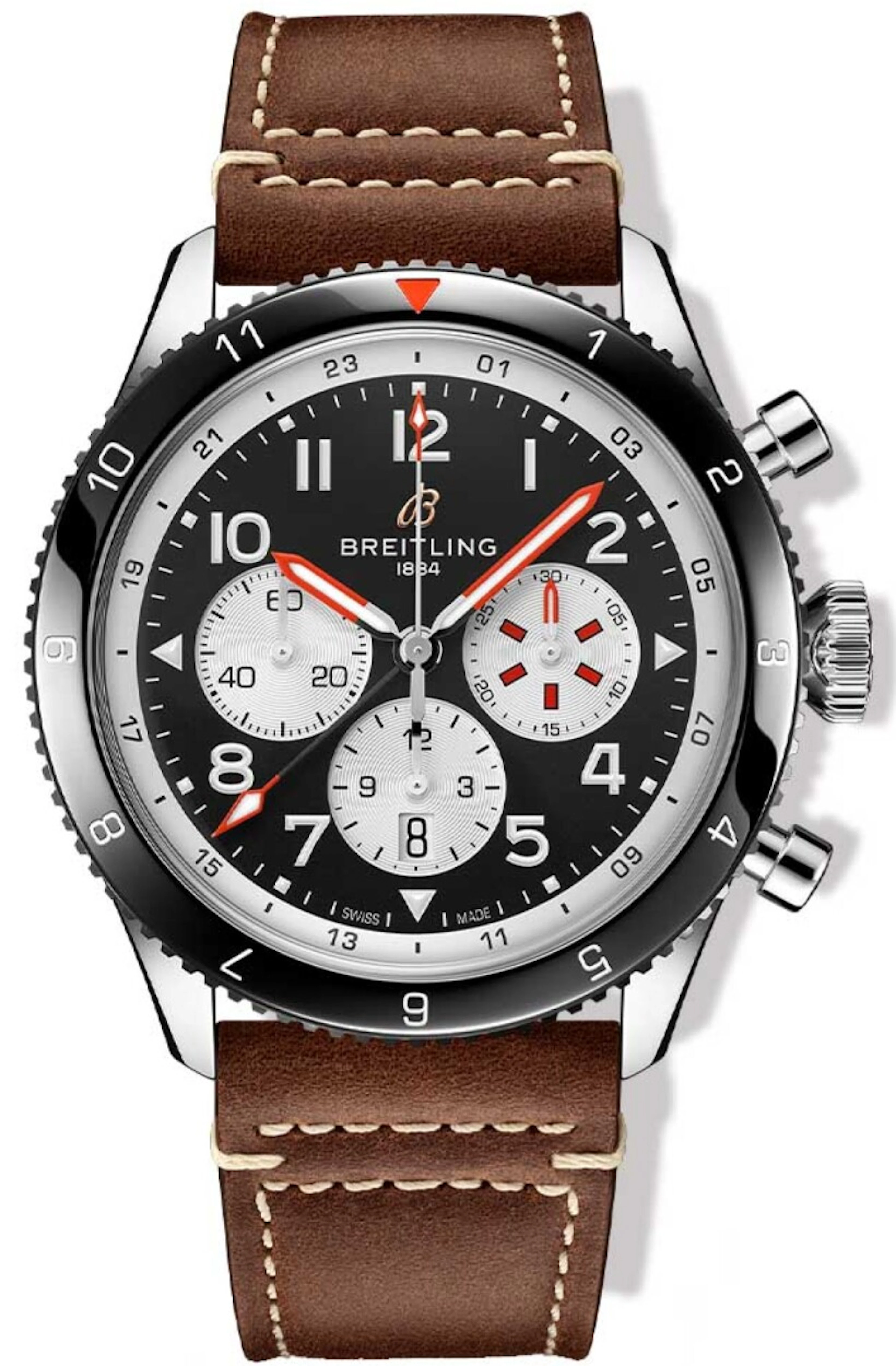 Breitling Super AVI B04 Chronograph GMT 46 YB04451A1B1X1 YB04451A1B1X1