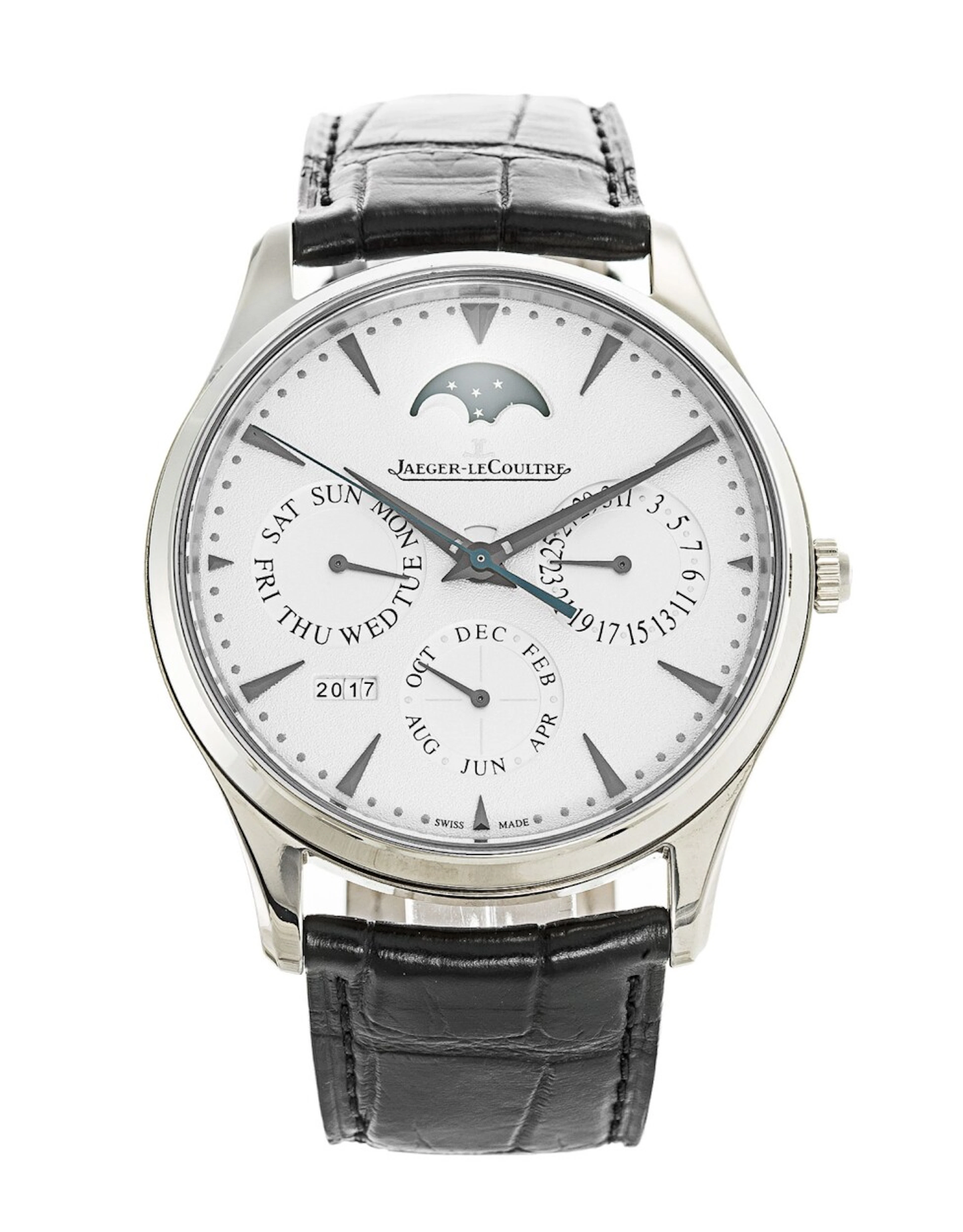 Jaeger LeCoultre Master Ultra Thin Perpetual White Gold 1303520 1303520