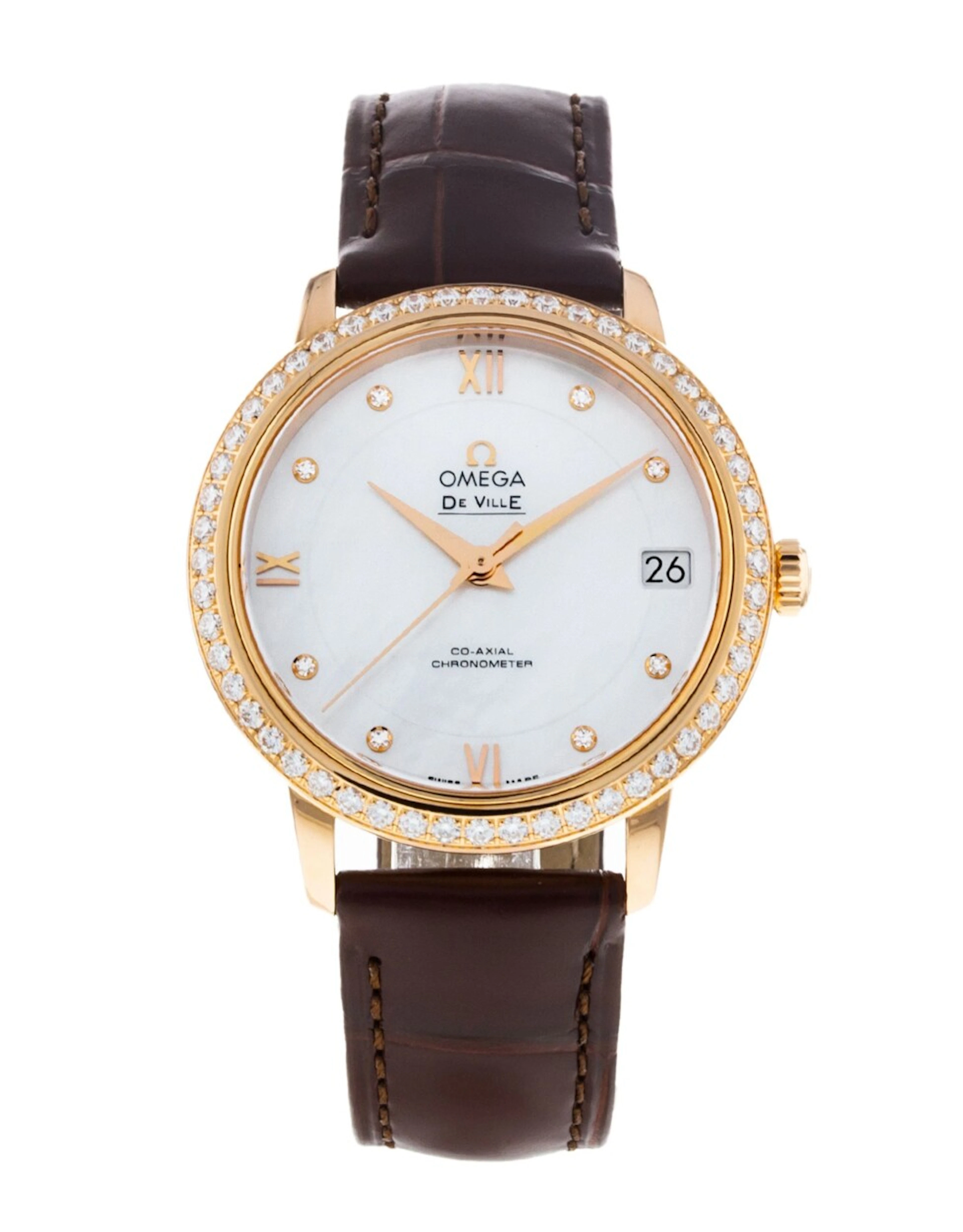 Omega De Ville Prestige Co-Axial 32.7mm 424.58.33.20.55.001 424.58.33.20.55.001